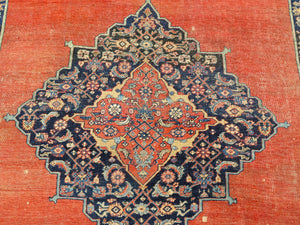 A Late 19th Century Bidja Oriental Carpet / Rug