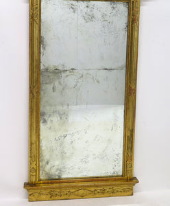 Swedish Neoclassical Giltwood Pier Glass, Circa 1820