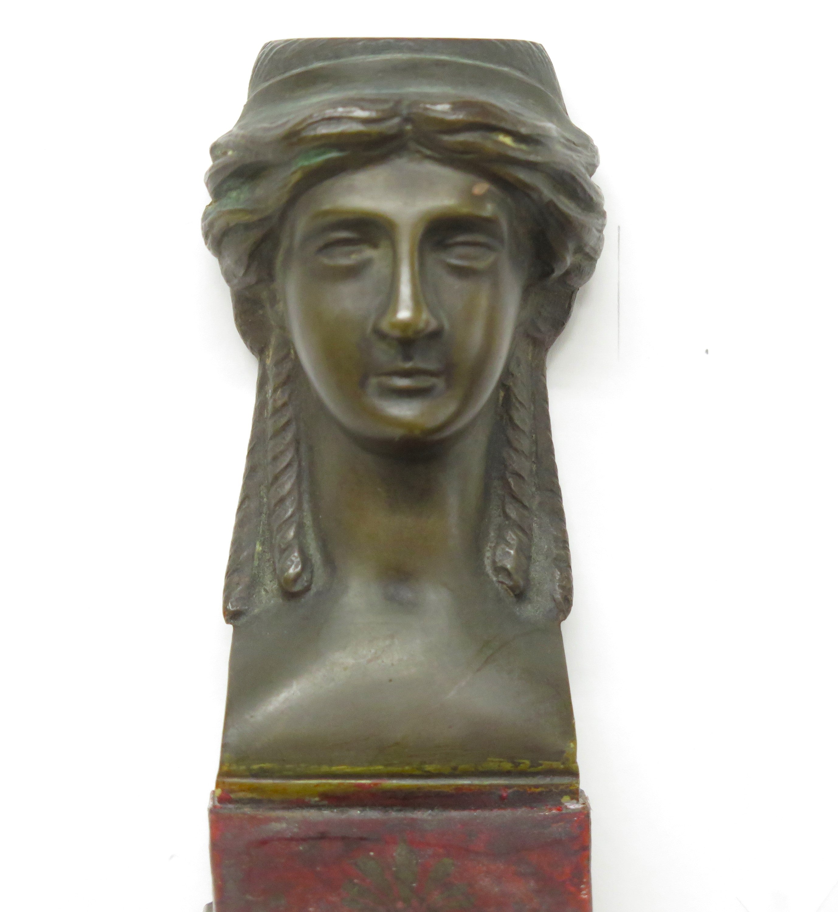 Pair of French Empire Tole Argand Wall Sconces