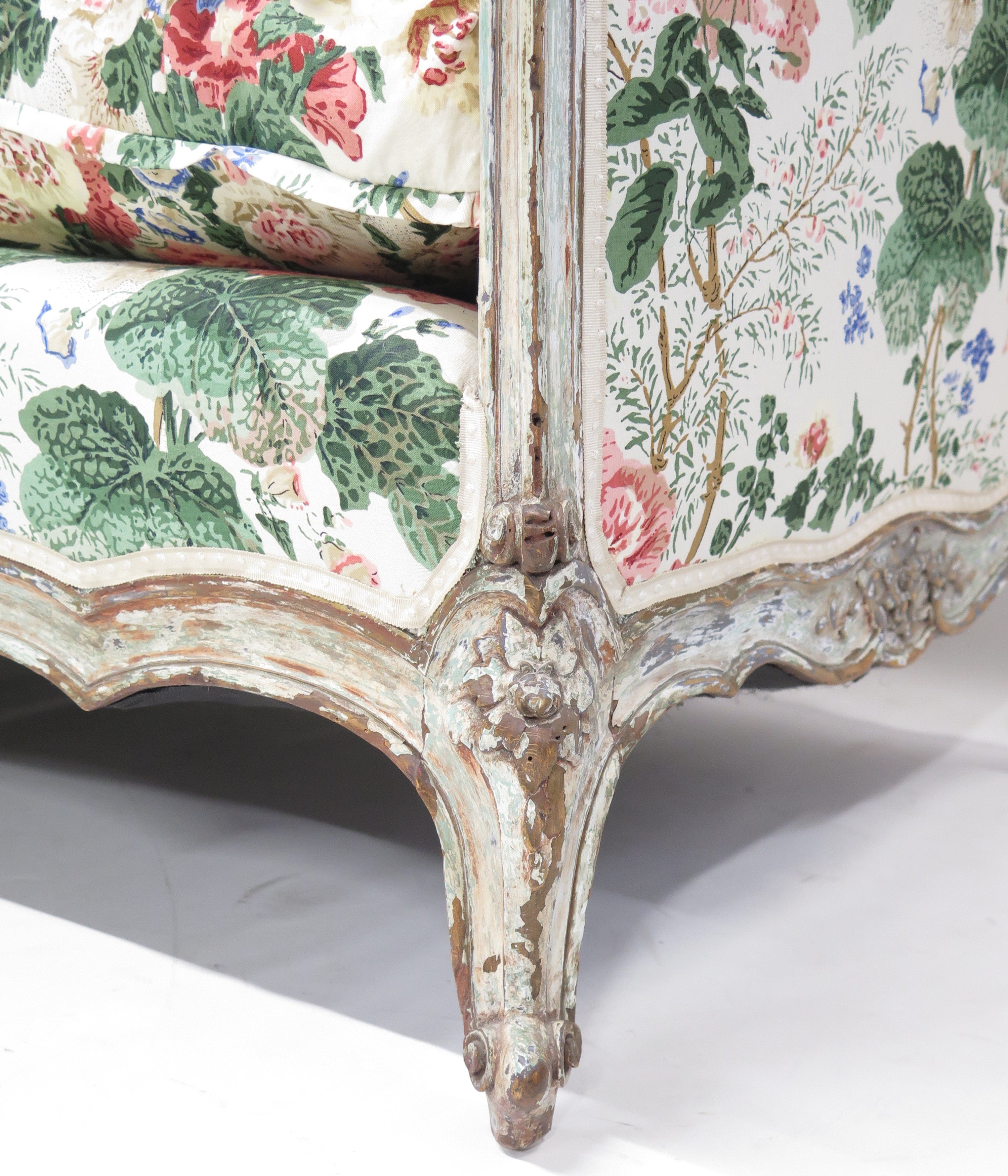 A Louis XV Painted Daybed