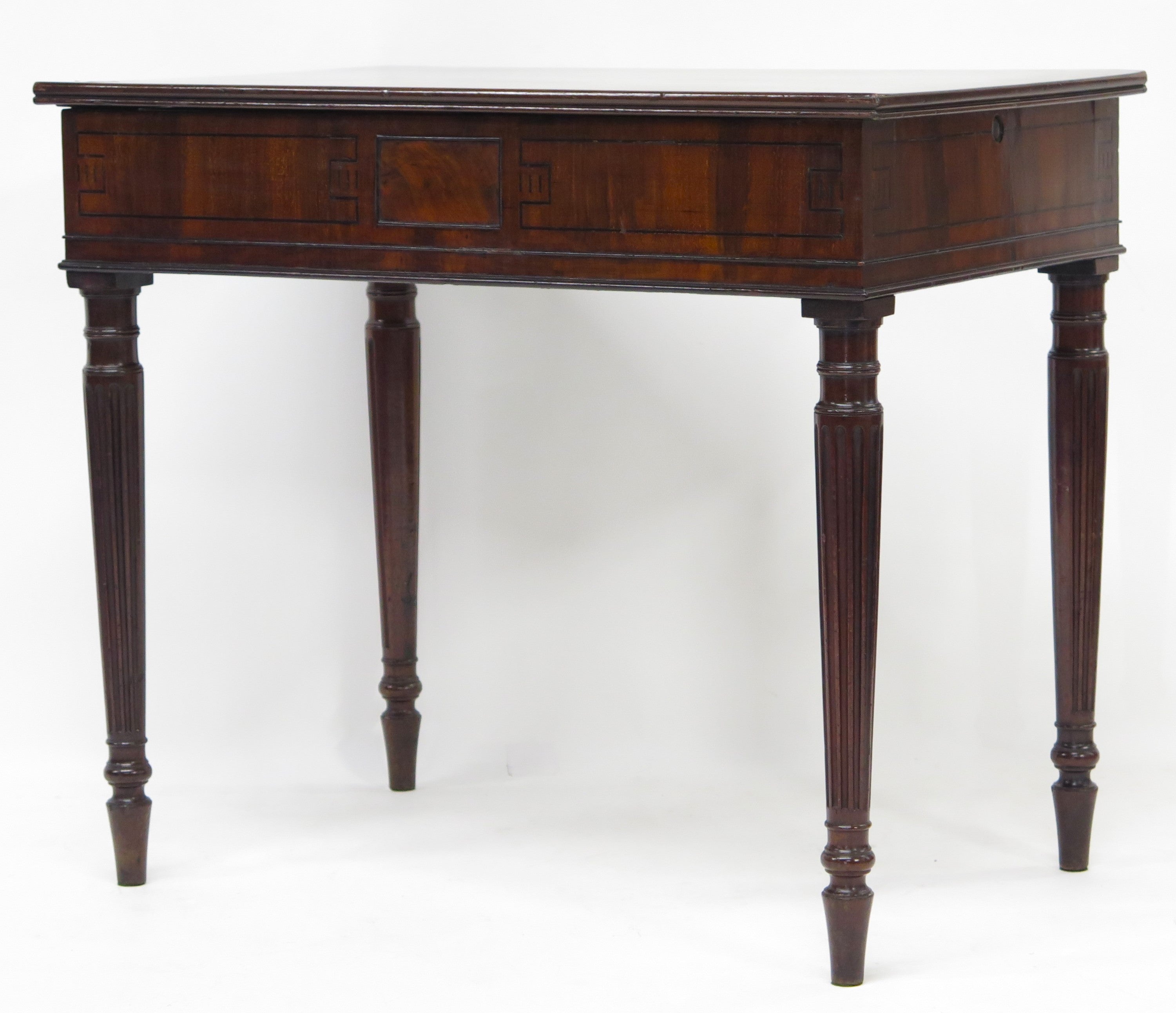 A George III Mahogany Metamorphic Library Table