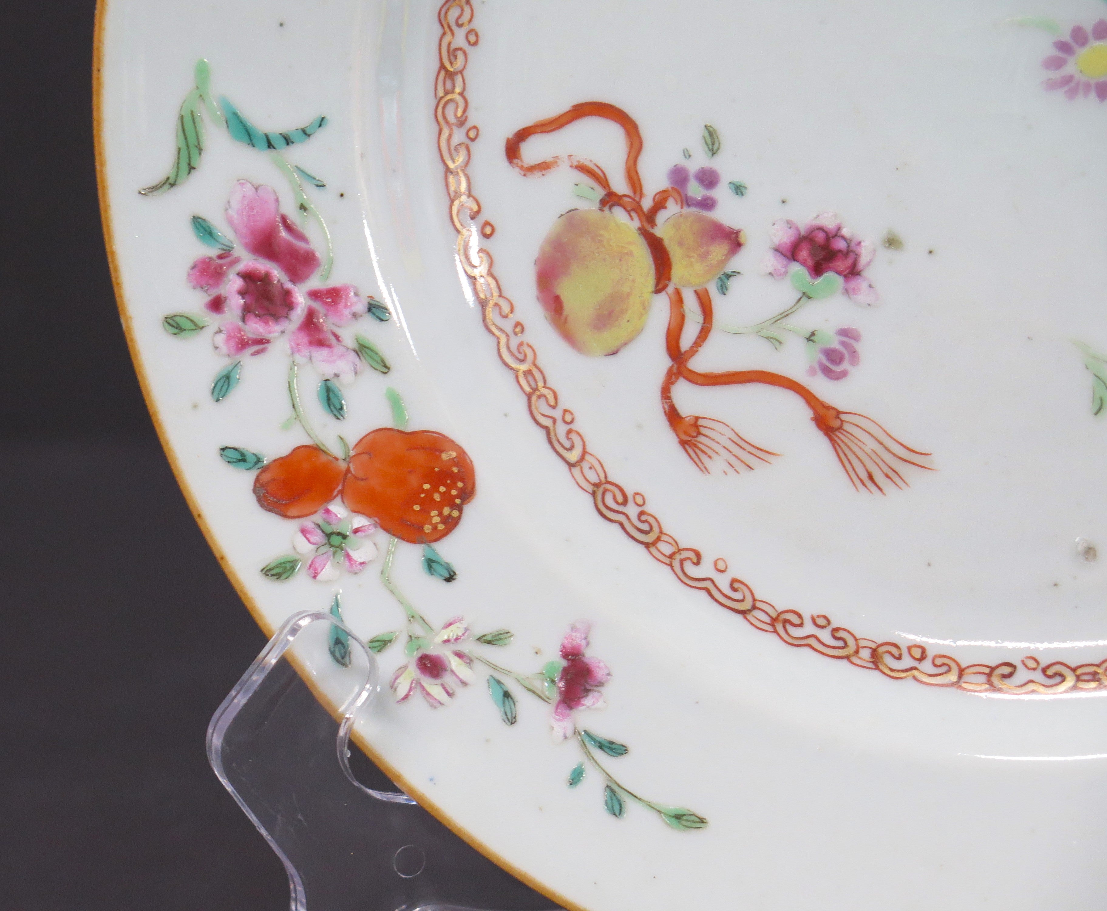 A Finely Decorated Famille Rose Plate