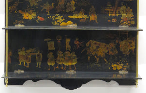 Late 19th Century French Shelf with Chinoiserie Decoration
