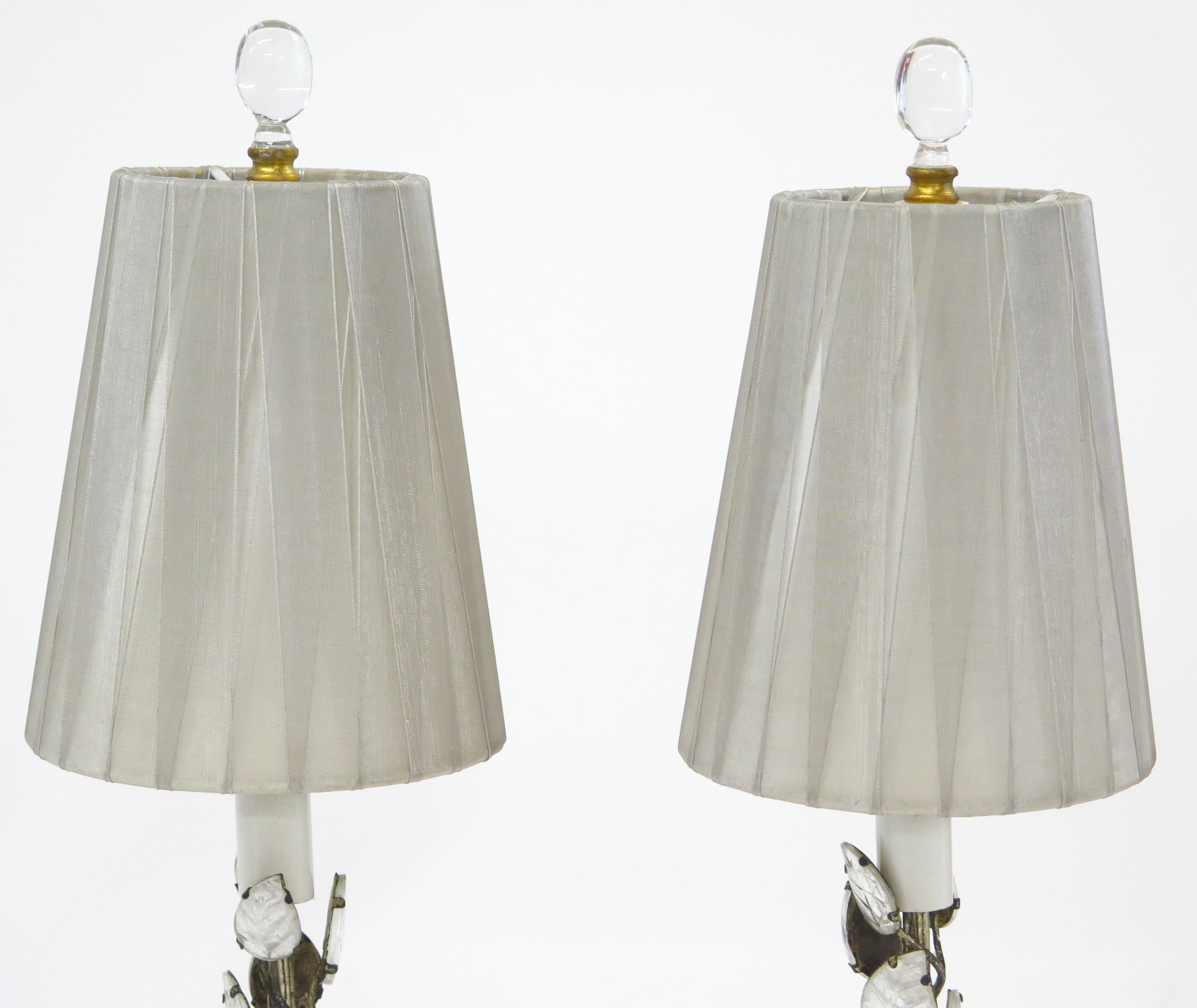 Pair of Maison Baguès Boudoir Lamps / French Art Deco