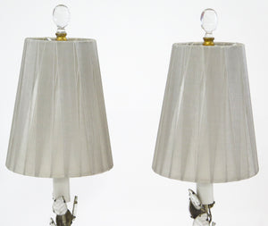 Pair of Maison Baguès Boudoir Lamps / French Art Deco