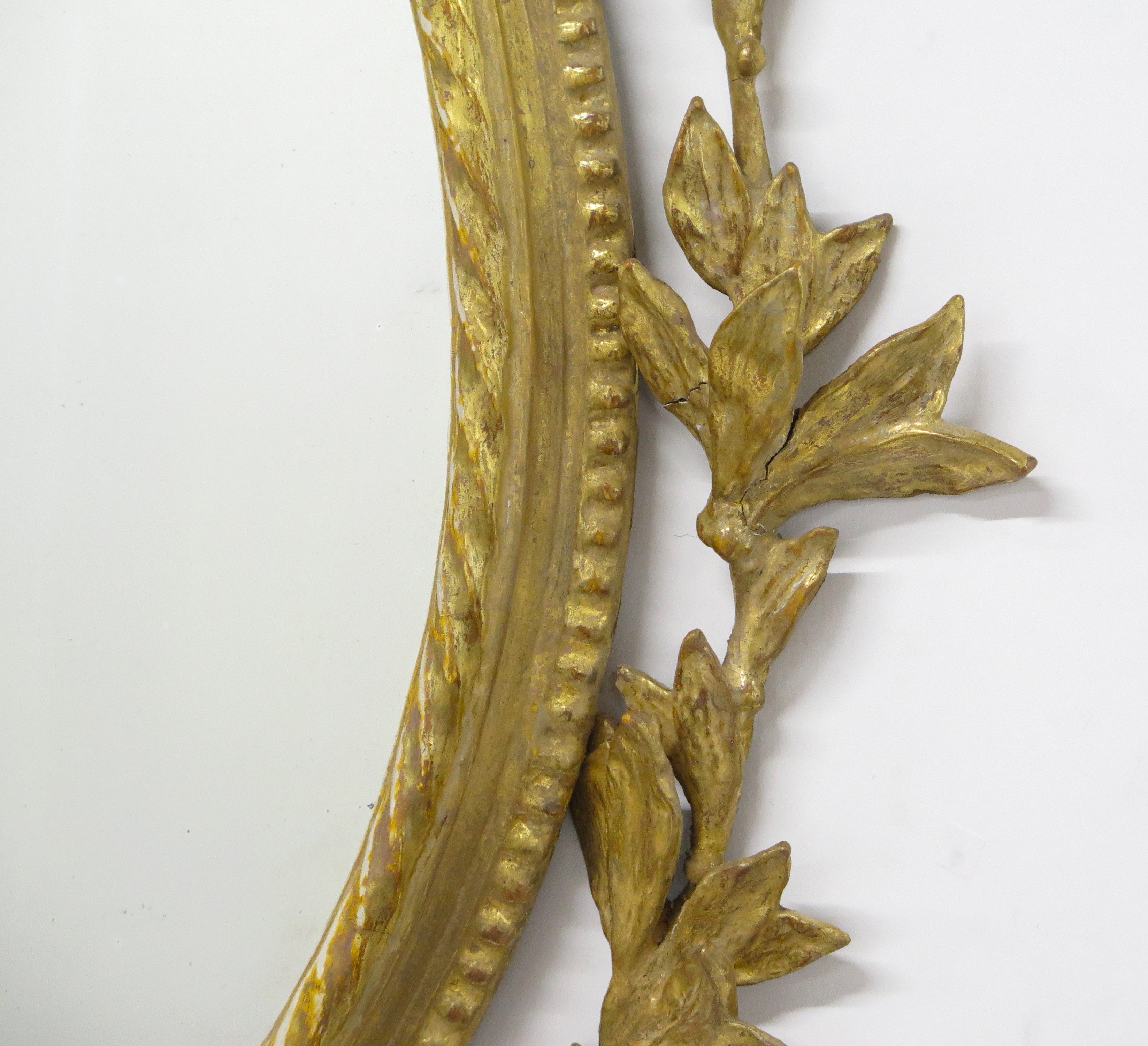 Pair of Georgian Revival Robert Adam-Style 3-Light Girandoles