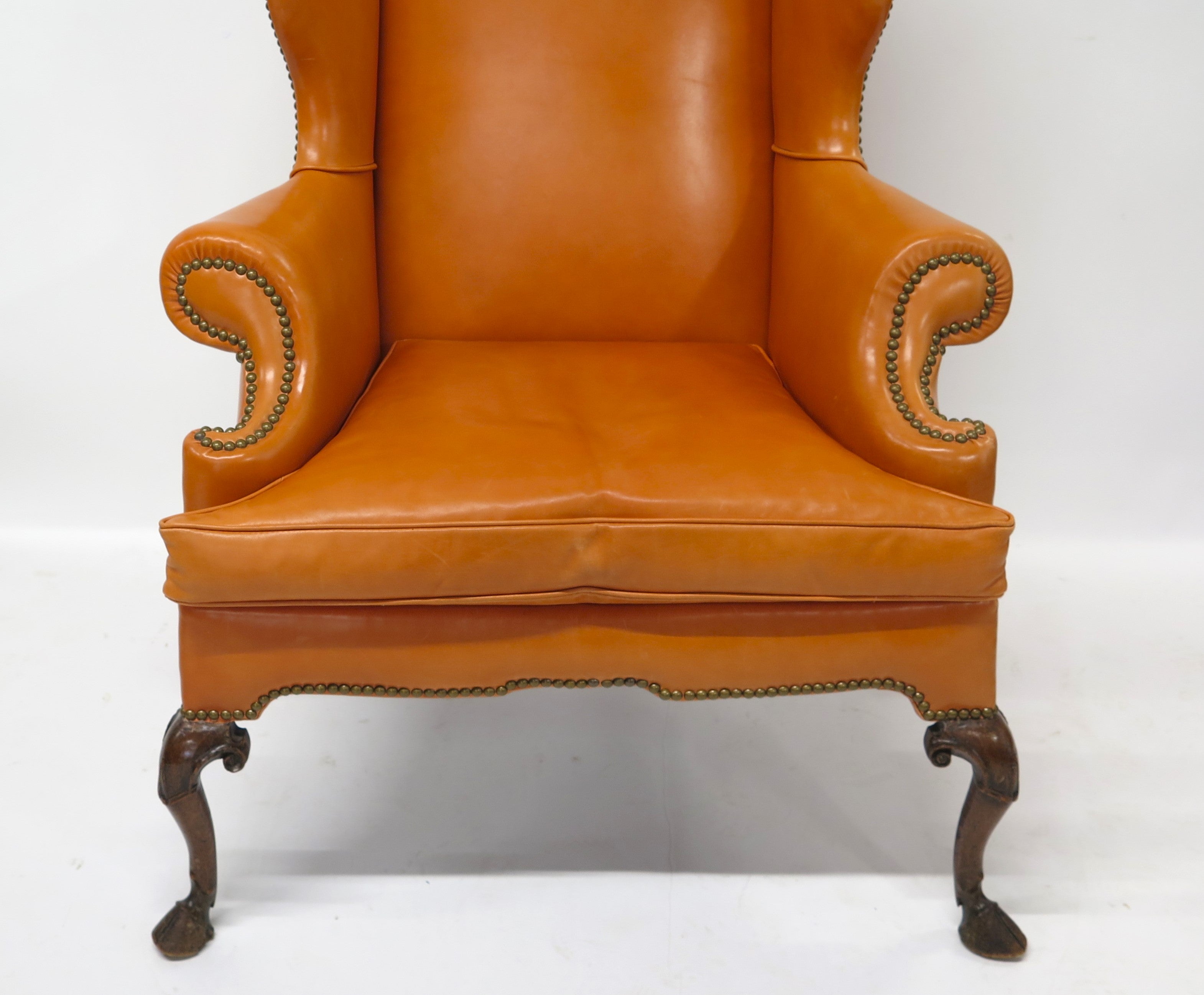 Late Queen Anne/Early George I-Style Wingback Chair