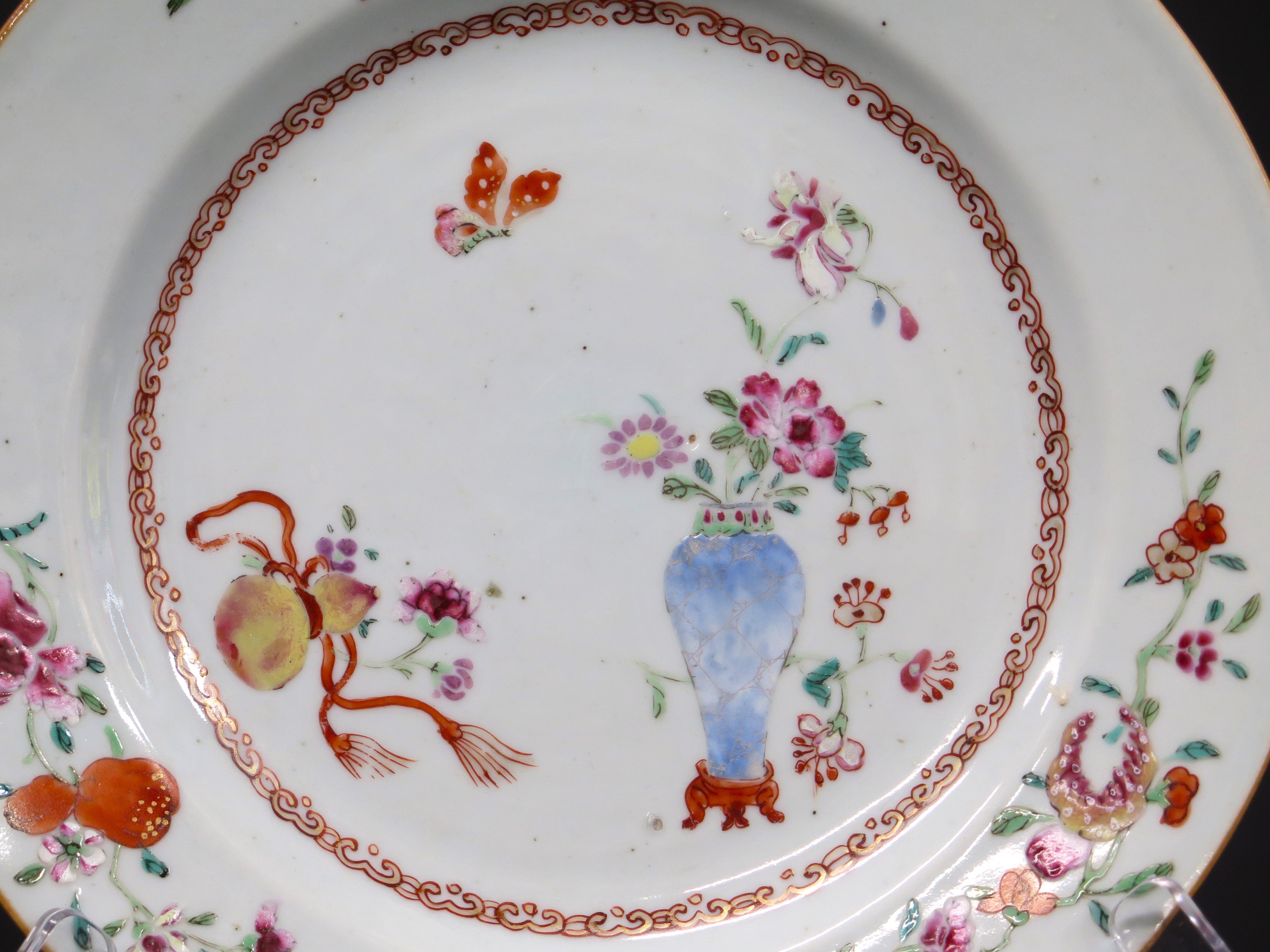 A Finely Decorated Famille Rose Plate