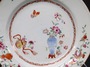 A Finely Decorated Famille Rose Plate