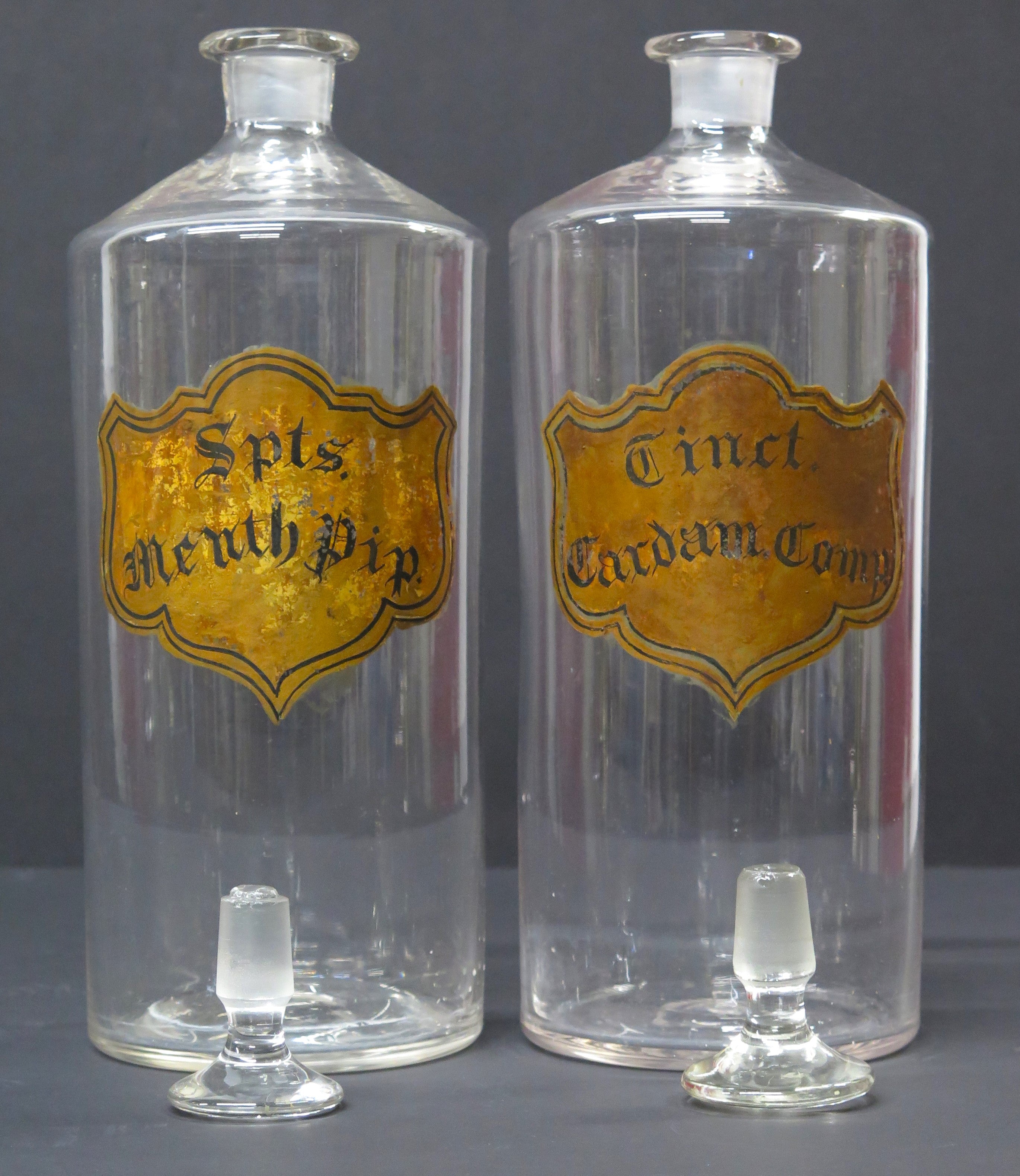 A Large Pair of Apothecary Jars