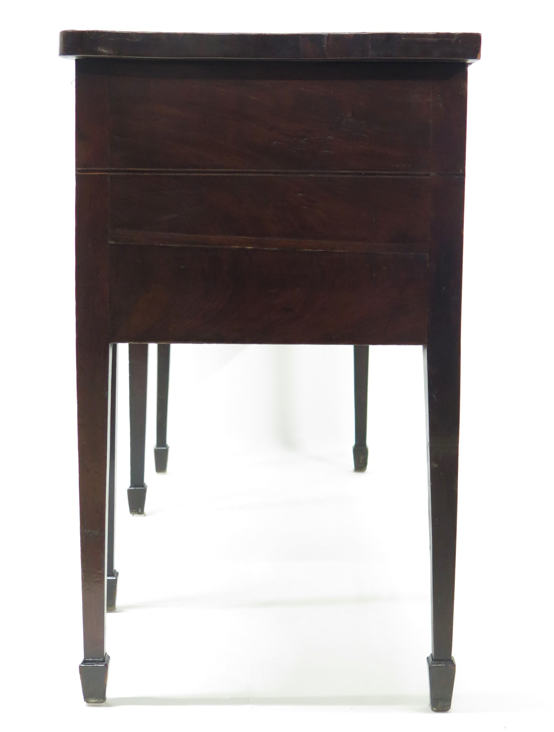 A George III Serpentine Front Mahogany Sideboard
