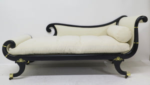English Regency Grecian Couch / Recamier