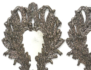 A Pair of Silver Plate Mirrors