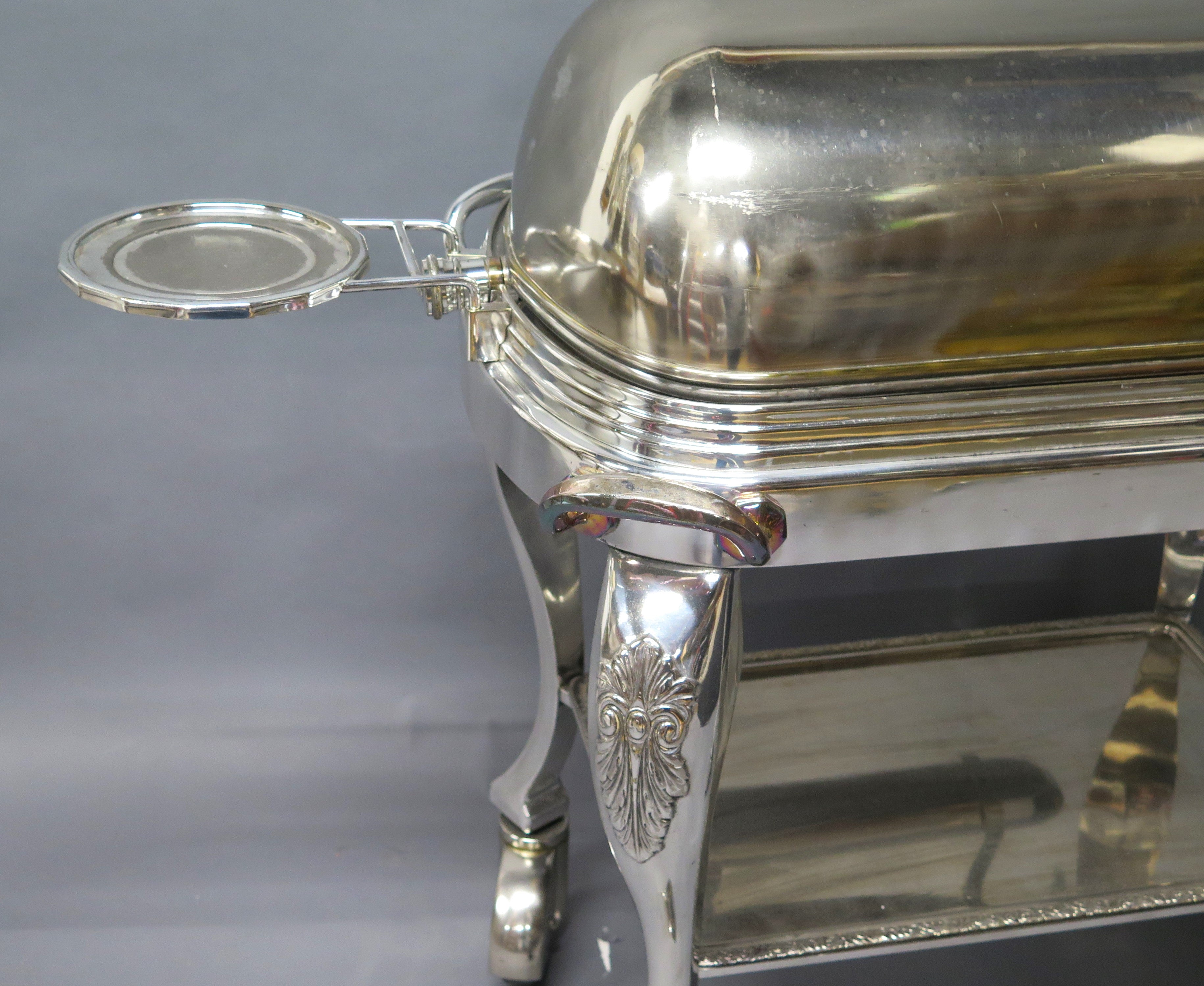 Silver-plated Roast Beef Trolley