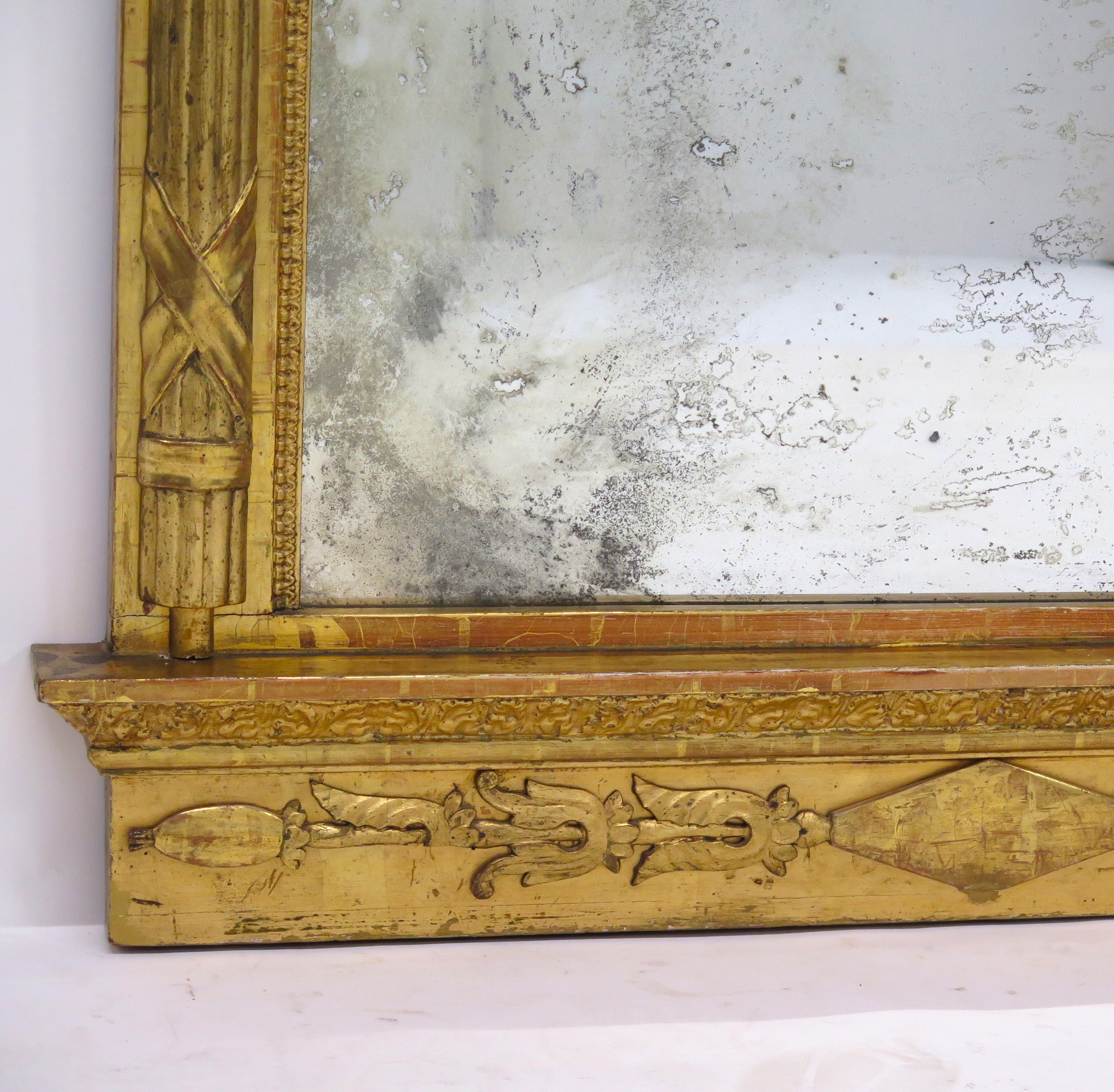 Swedish Neoclassical Giltwood Pier Glass, Circa 1820