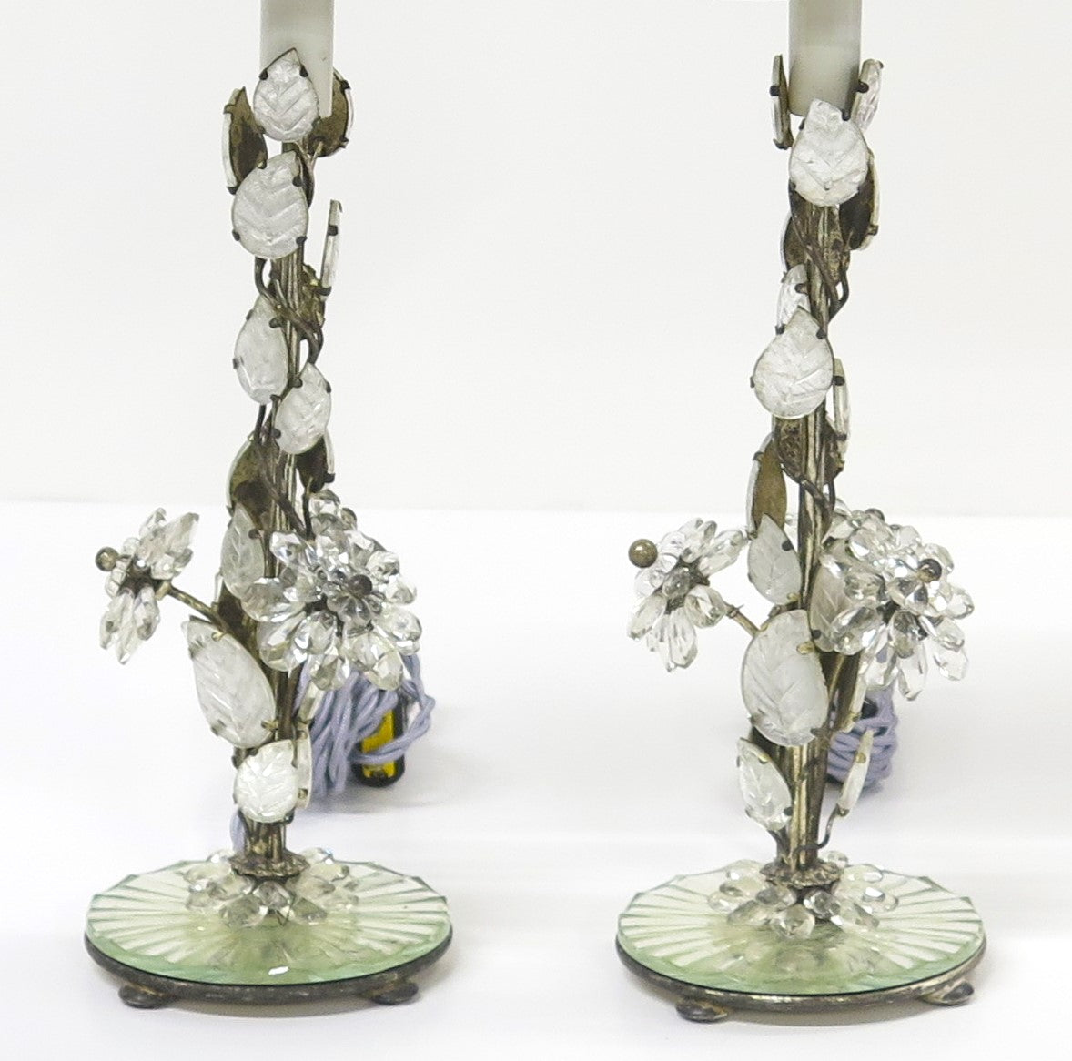 Pair of Maison Baguès Boudoir Lamps / French Art Deco