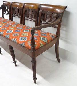 A Dutch East Indies Regency Settee