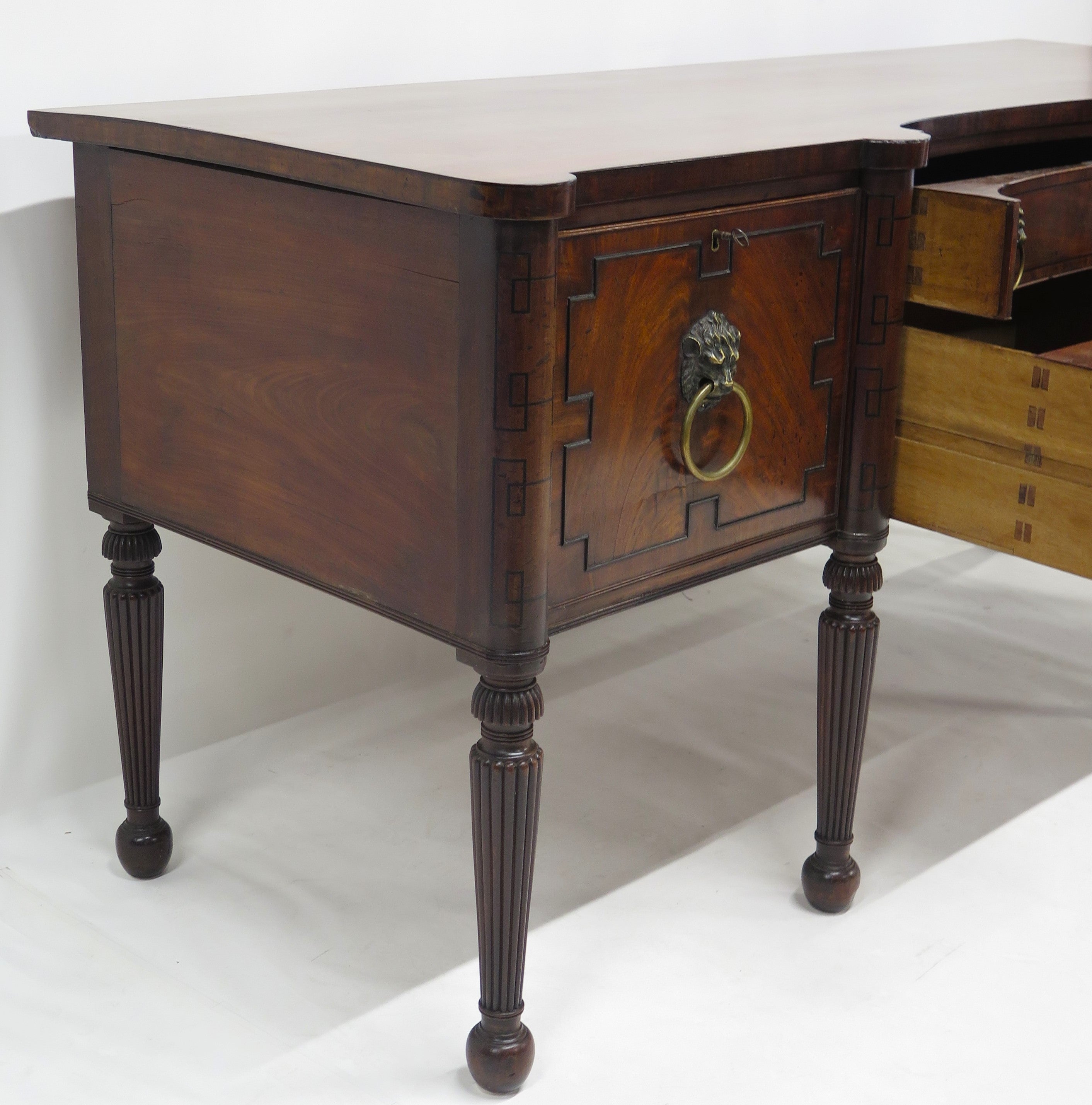 An English Regency Mahogany Sideboard