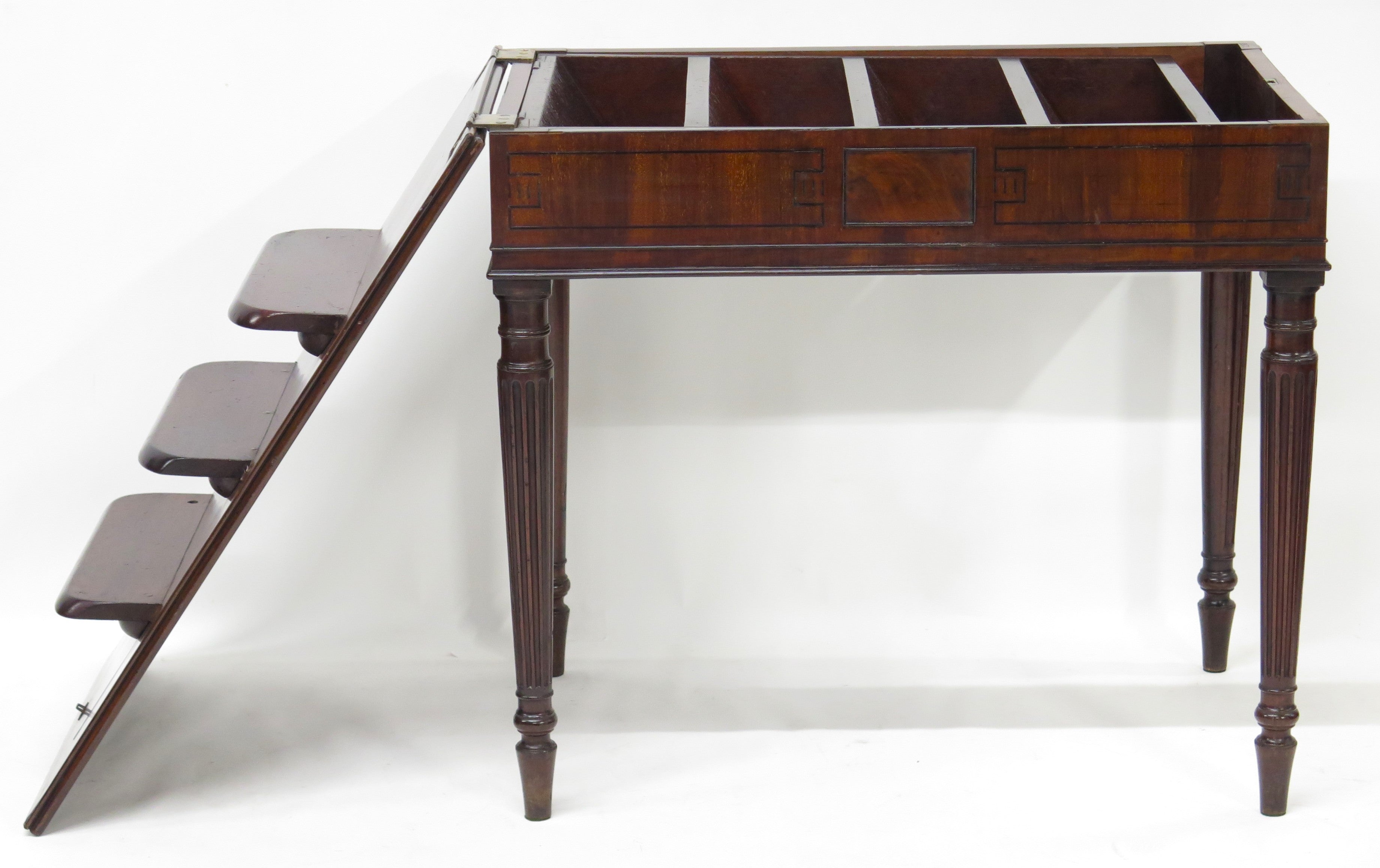 A George III Mahogany Metamorphic Library Table