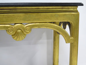 A George II Gilt Wood Carved Console Table