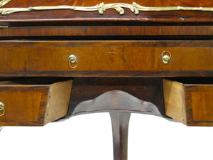 A Louis XV Lady's Fruitwood Veneered Escritoire