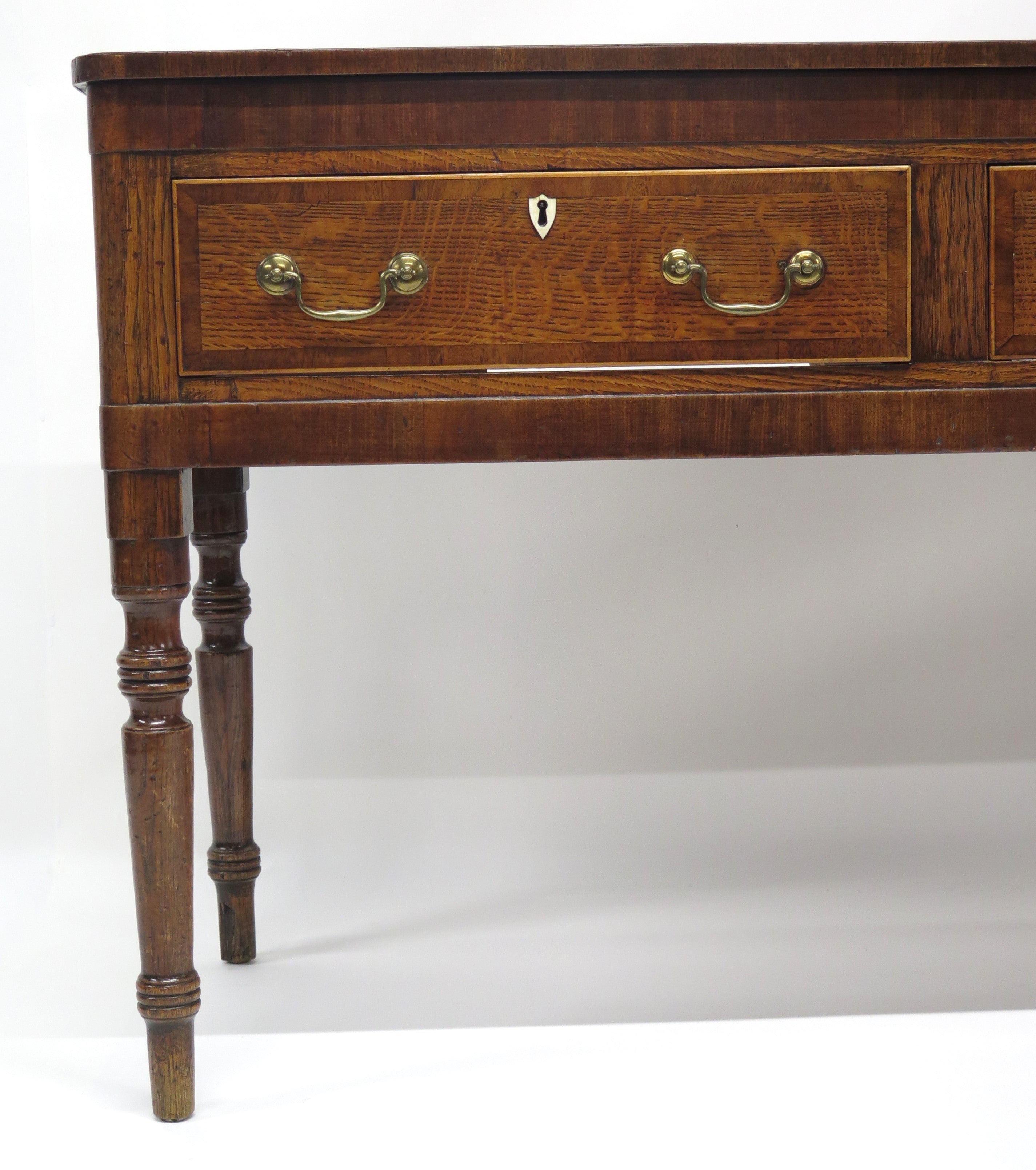 George III Oak Dresser Base