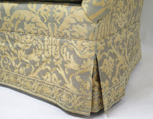 Vintage Fortuny Covered English Tub Chairs