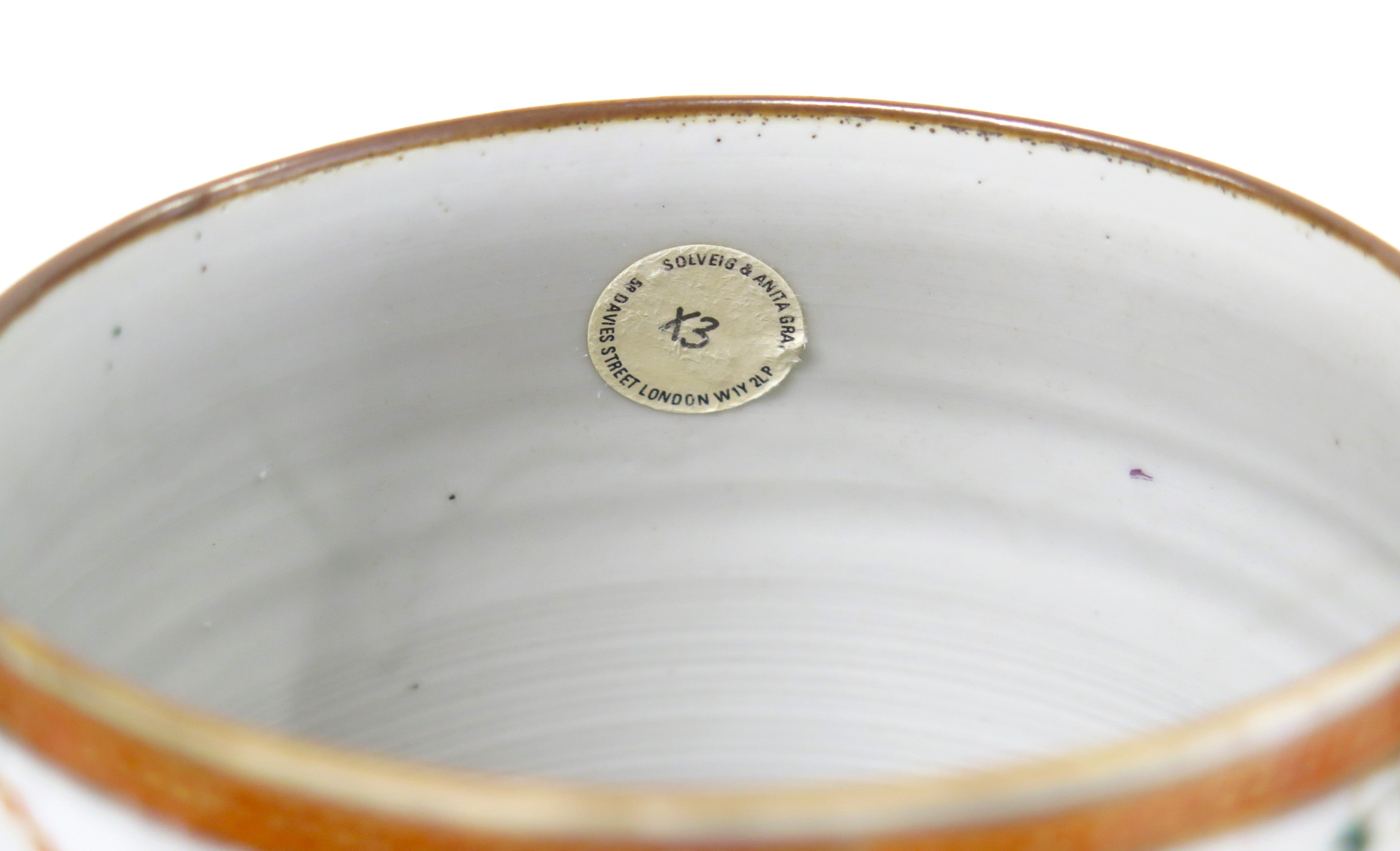 A Pair of Chinese Export Porcelain Famille Rose Mugs