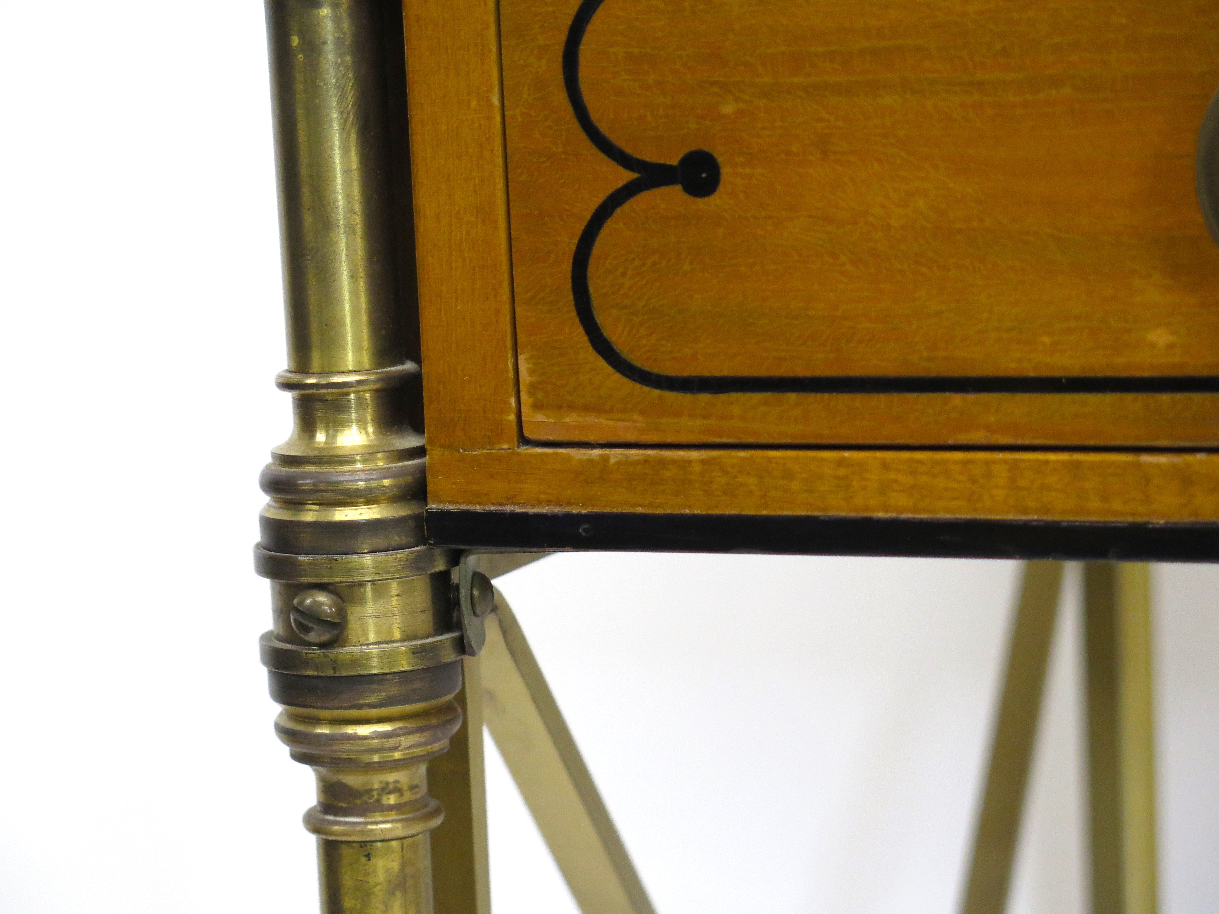 Rosewood Campaign Desk in the English Regency Style by Kittinger