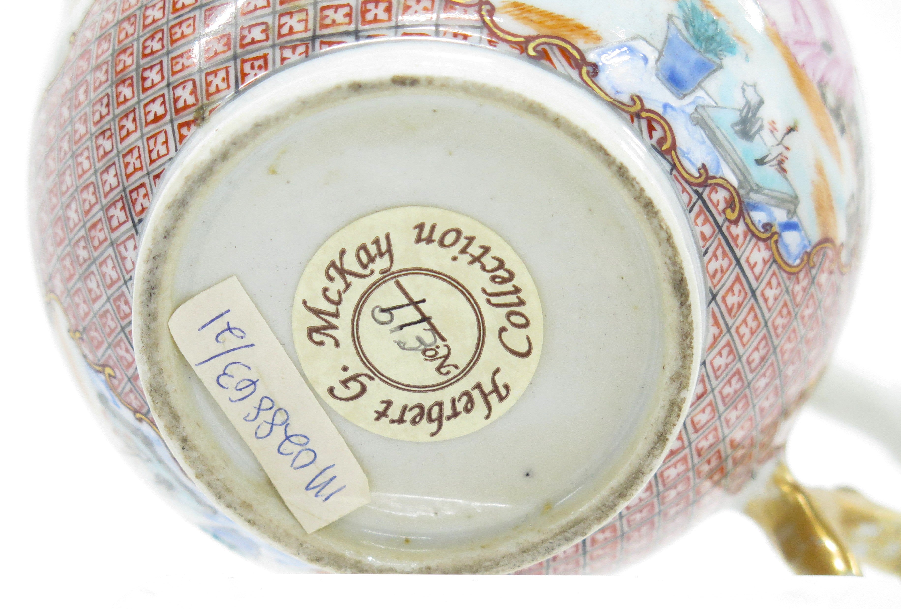 Chinese Export Tea Set, Rockefeller Pattern