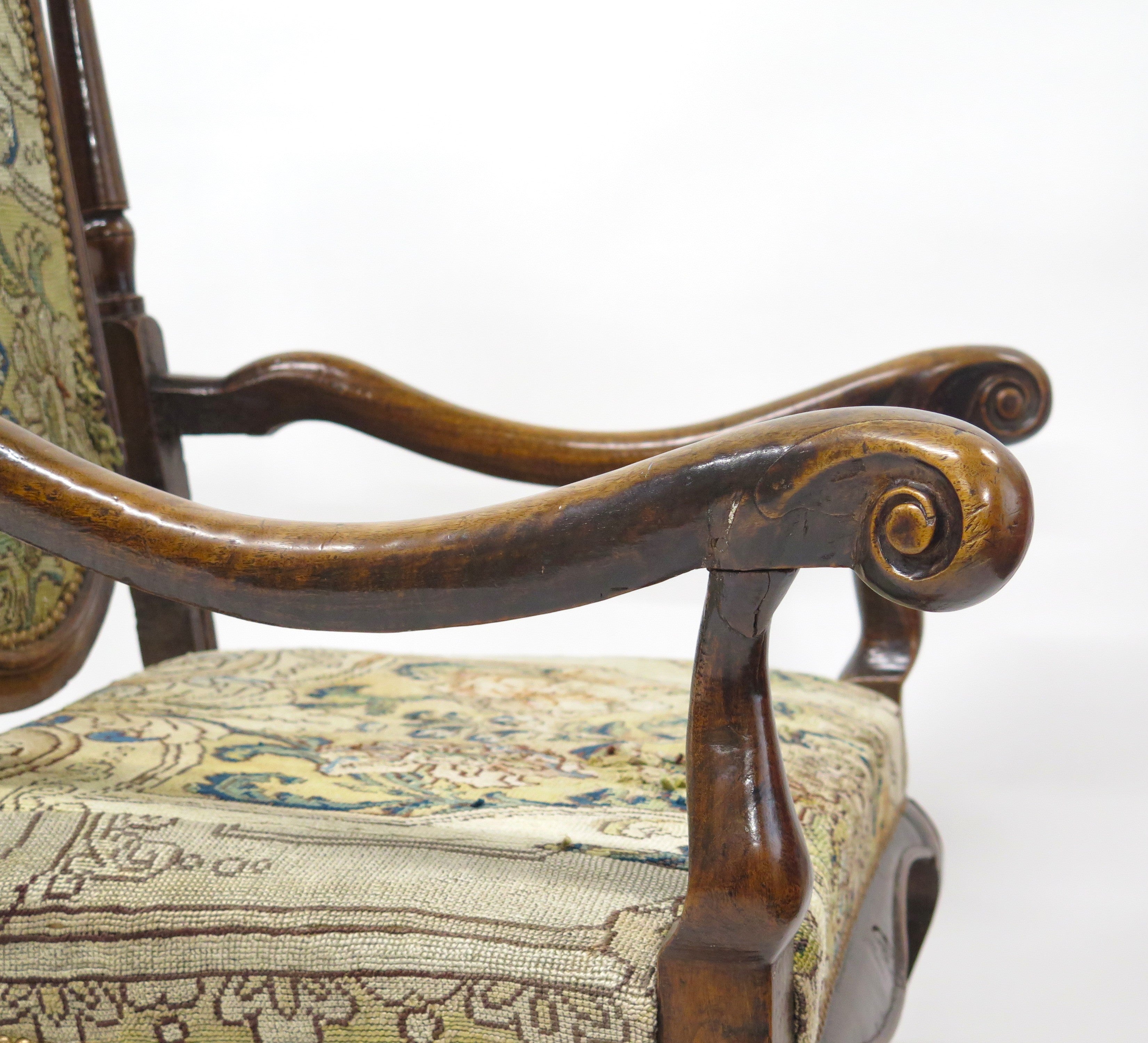 A Late 17th Century Dutch Armchair