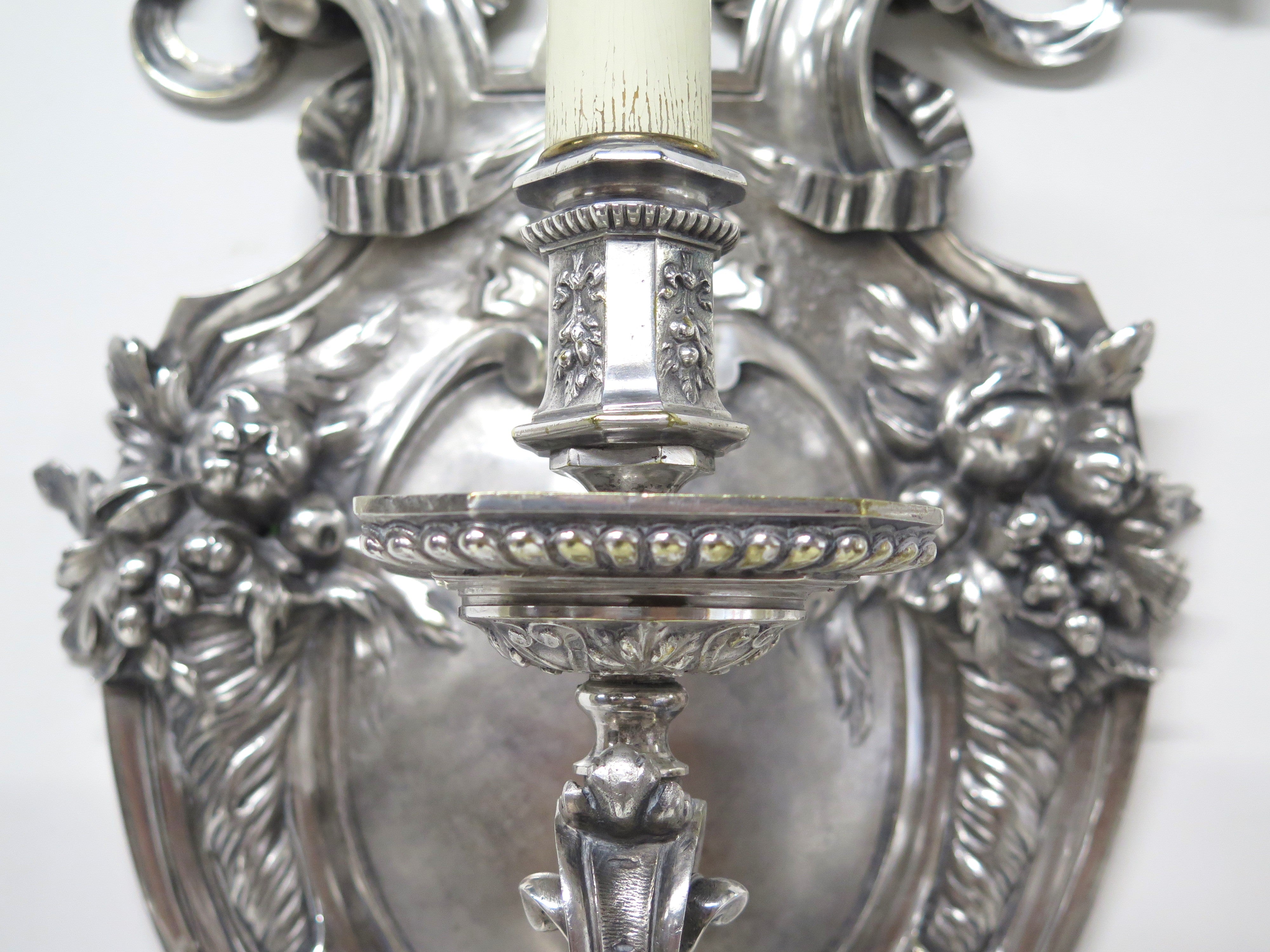 A Large Pair of E.F. Caldwell Sconces