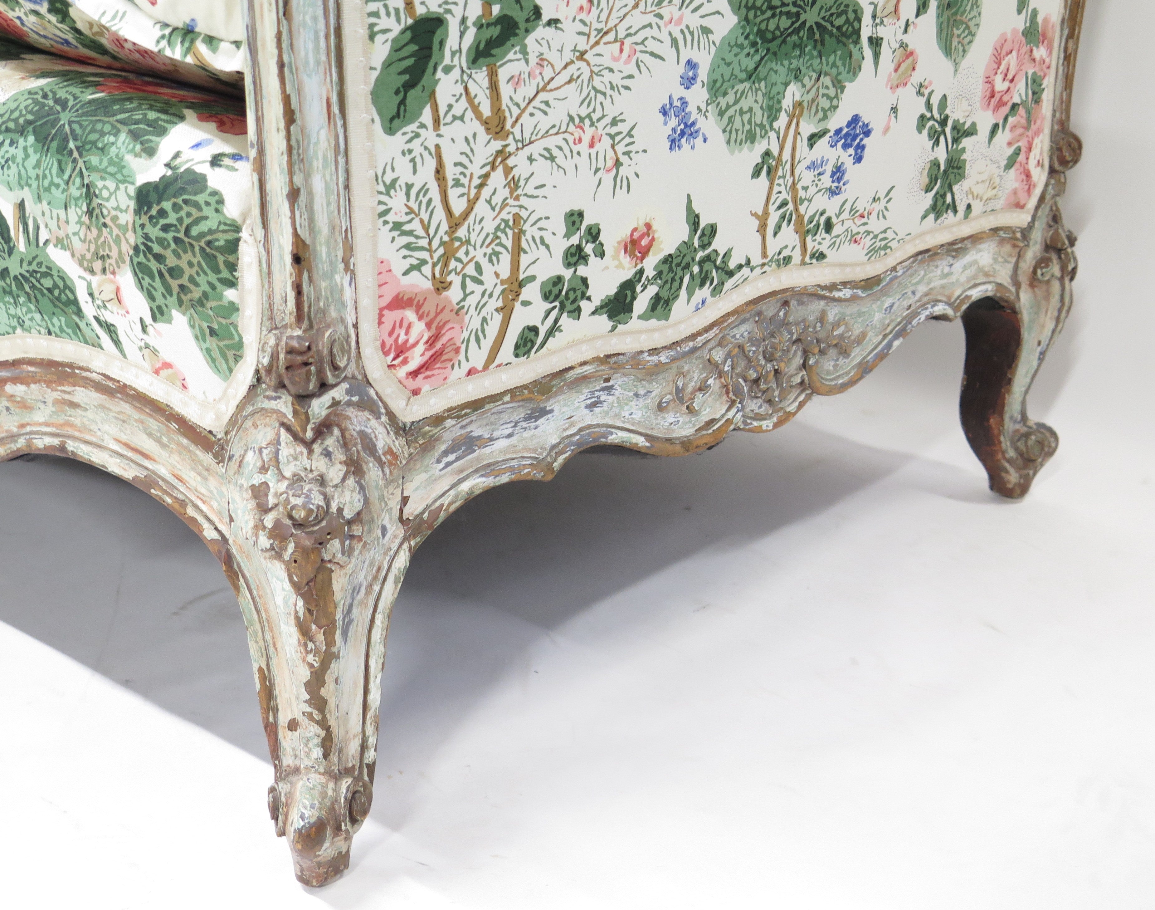 A Louis XV Painted Daybed