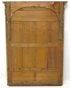 A Napoleon III Carved Gilt Wood Morror