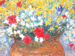 "Flowers in Tuscany" by Michele Cascella (Italian, 1892-1989)