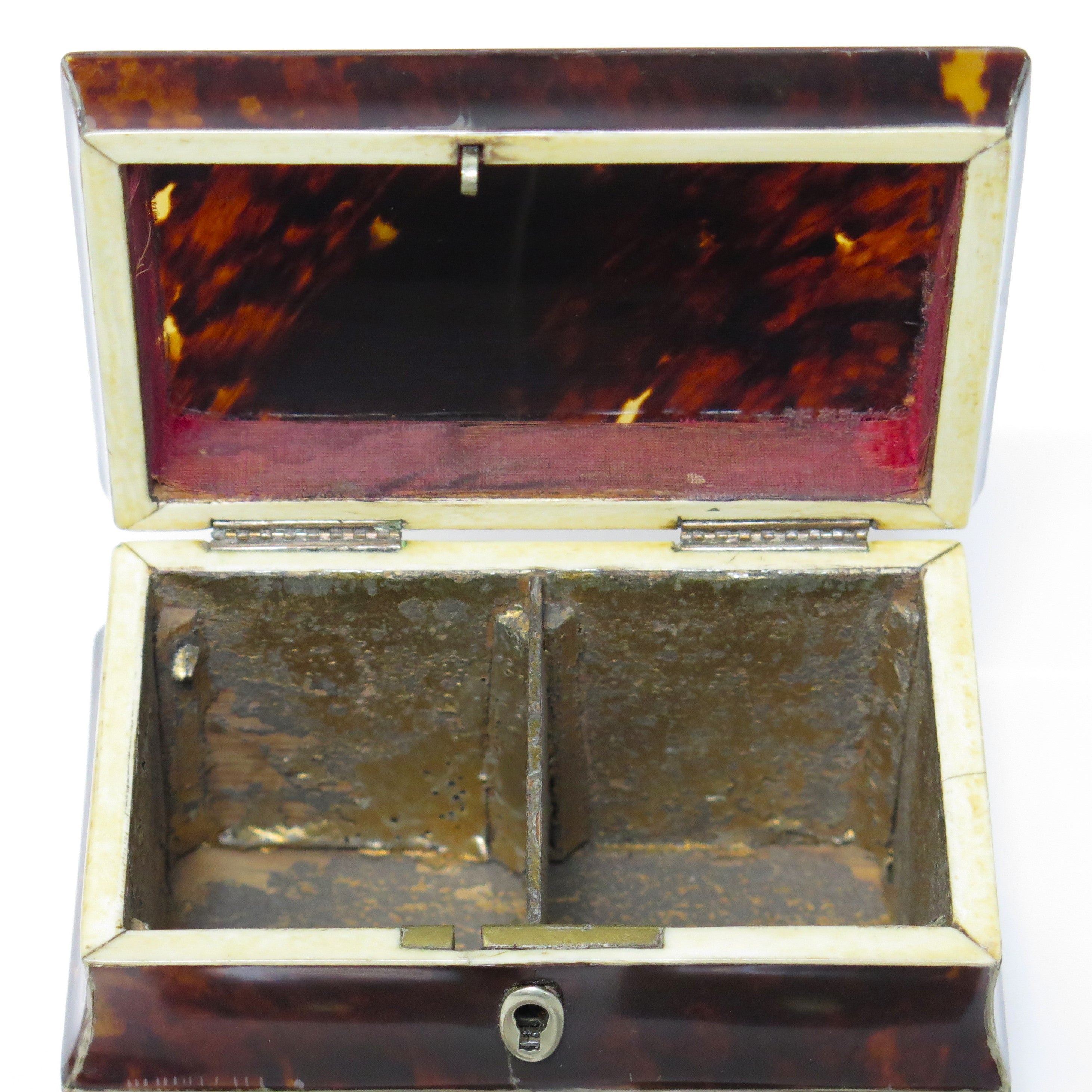 English Regency / George IV Tortoise Shell Tea Caddy – Nick Brock Antiques
