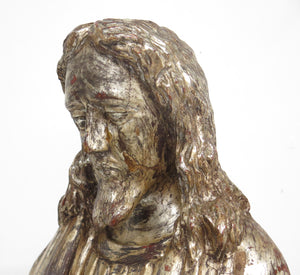 1# 18th Century Italian Silver Gilt Reliquary Bust