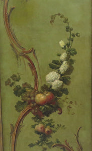 A Pair of 19th Century Tall Painted Panels