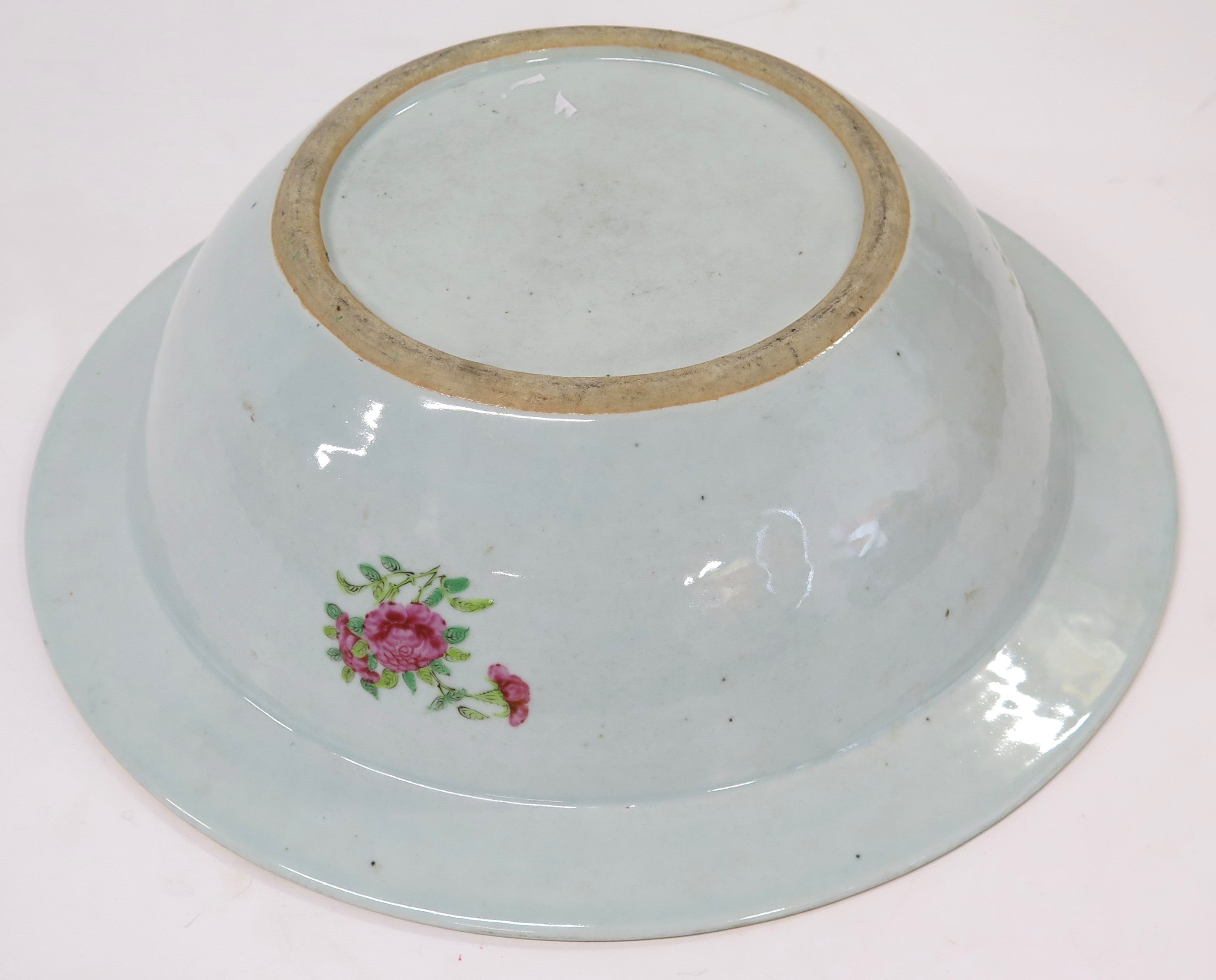A Fine Large Chinese Export Rose Medallion Bowl