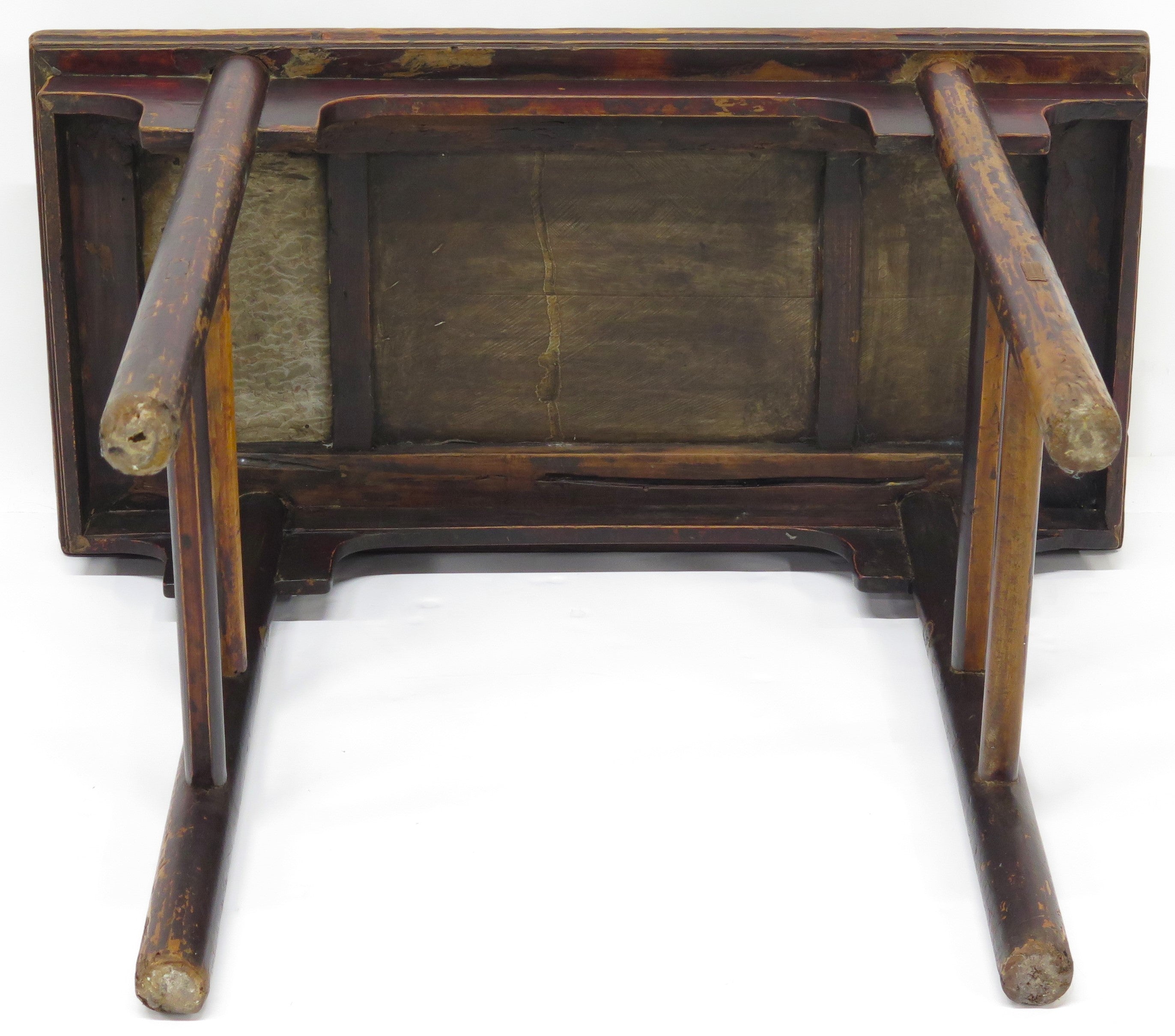 Chinese Qing Dynasty Altar Table with Rare Pudding Stone Top