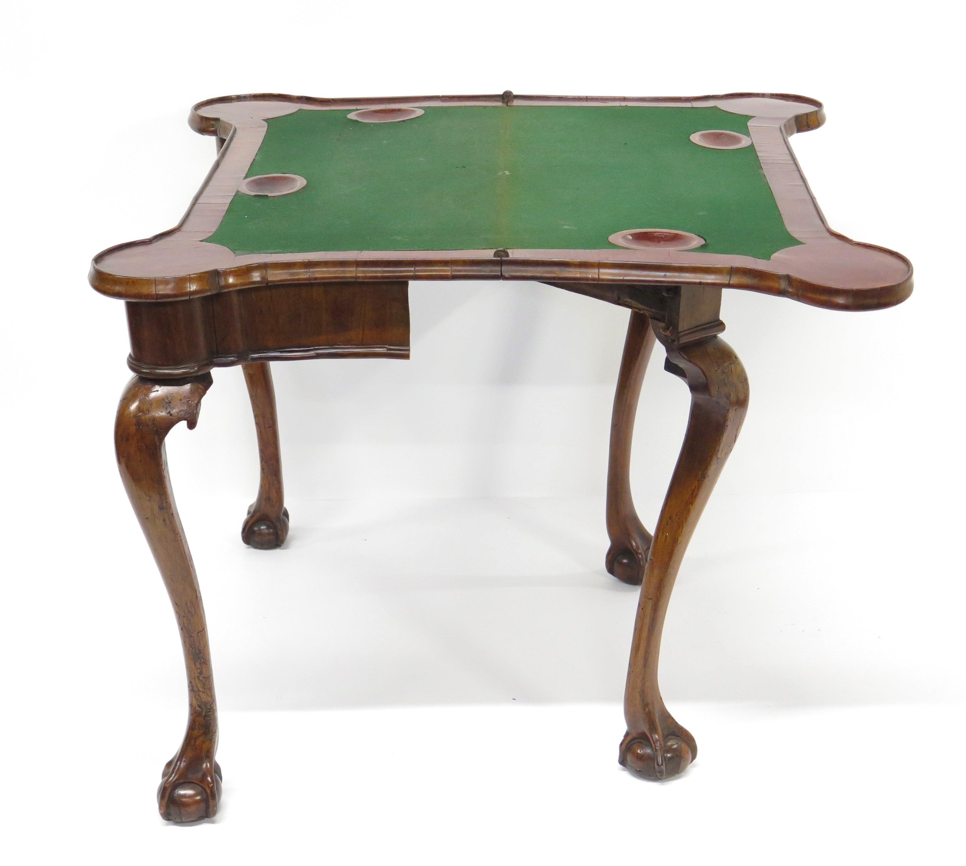 George II Walnut Carved Game Table – Nick Brock Antiques