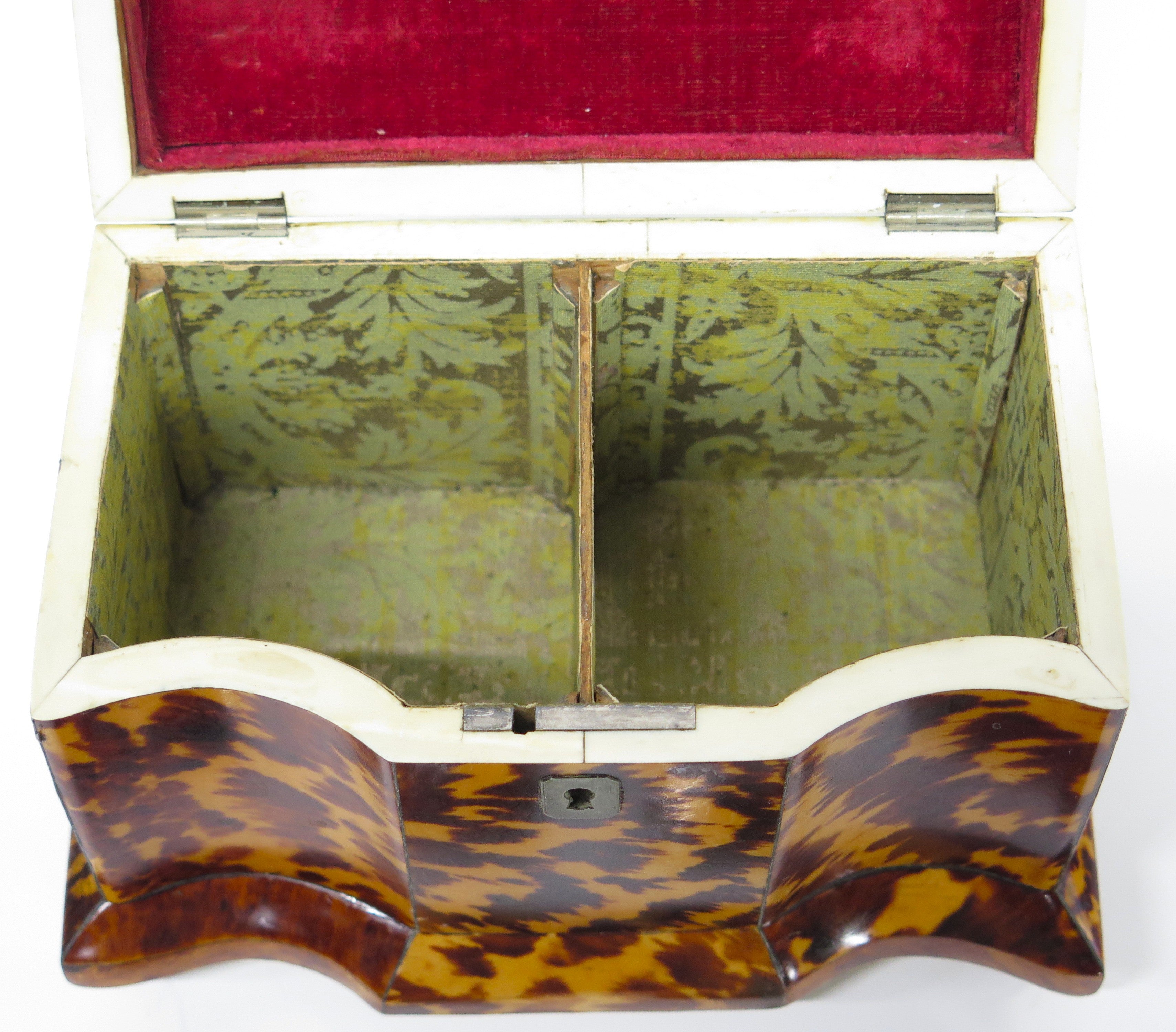 George III Tortoise Shell Tea Caddy – Nick Brock Antiques