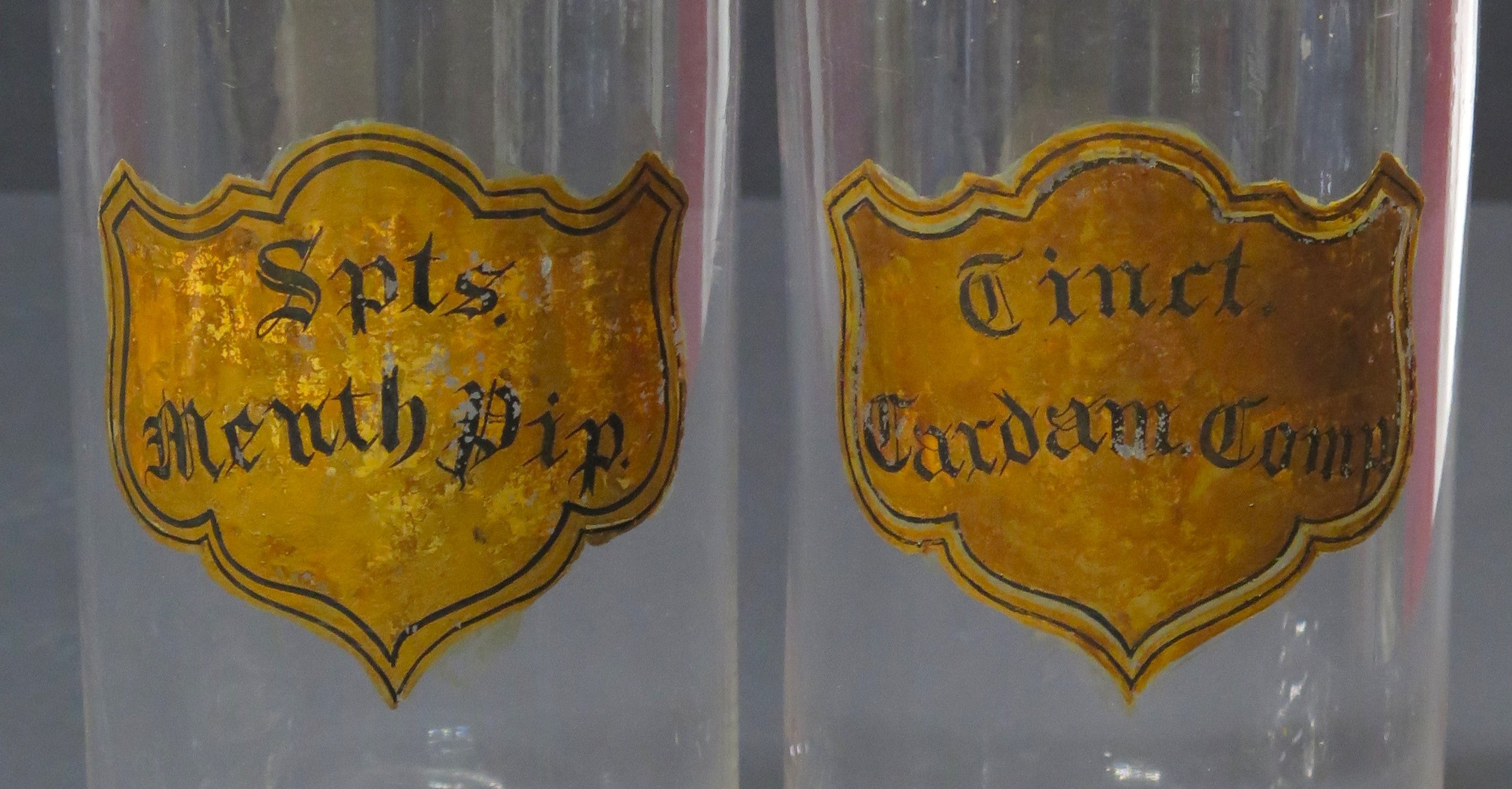 A Large Pair of Apothecary Jars