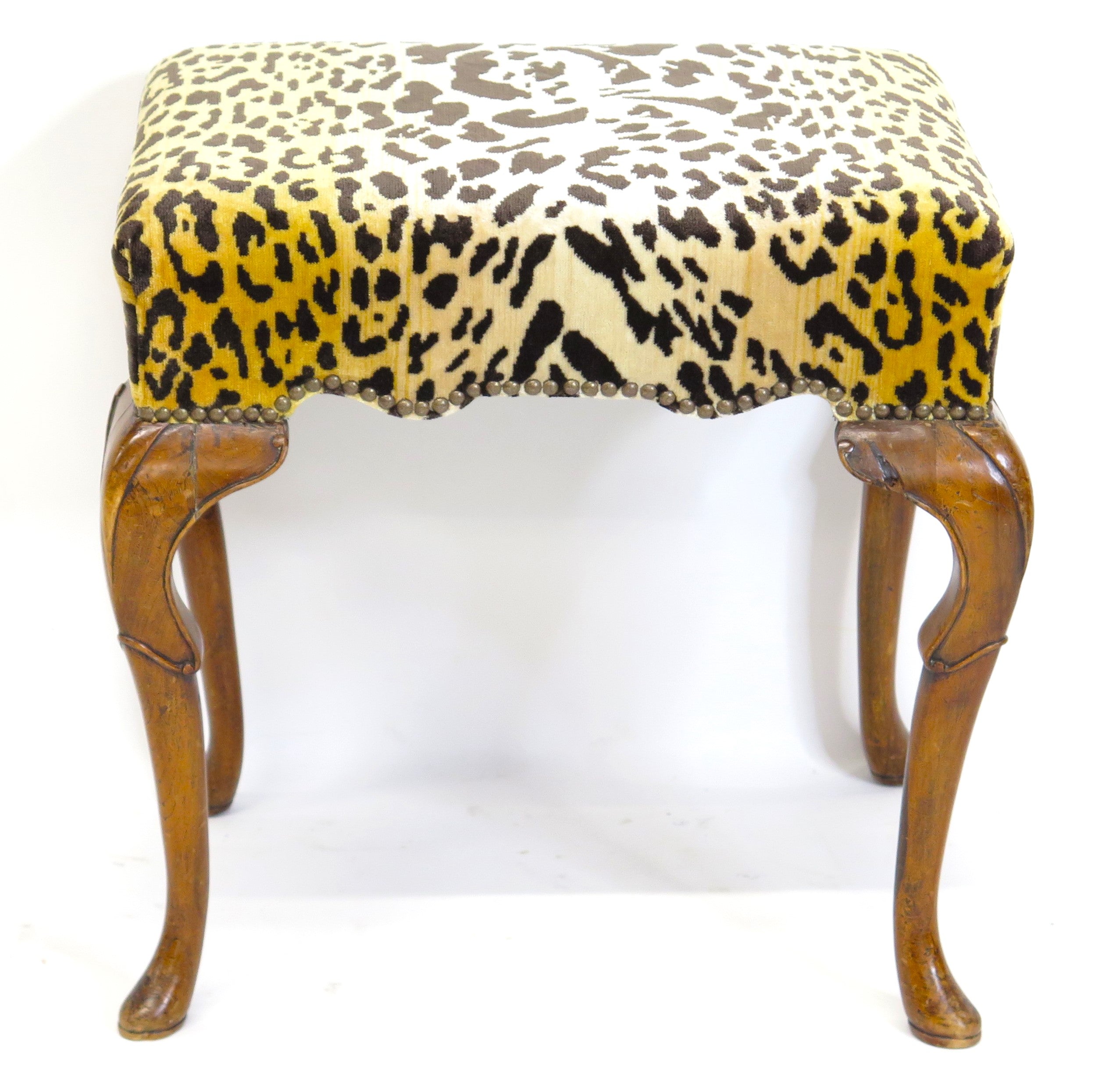 George I Walnut Stool