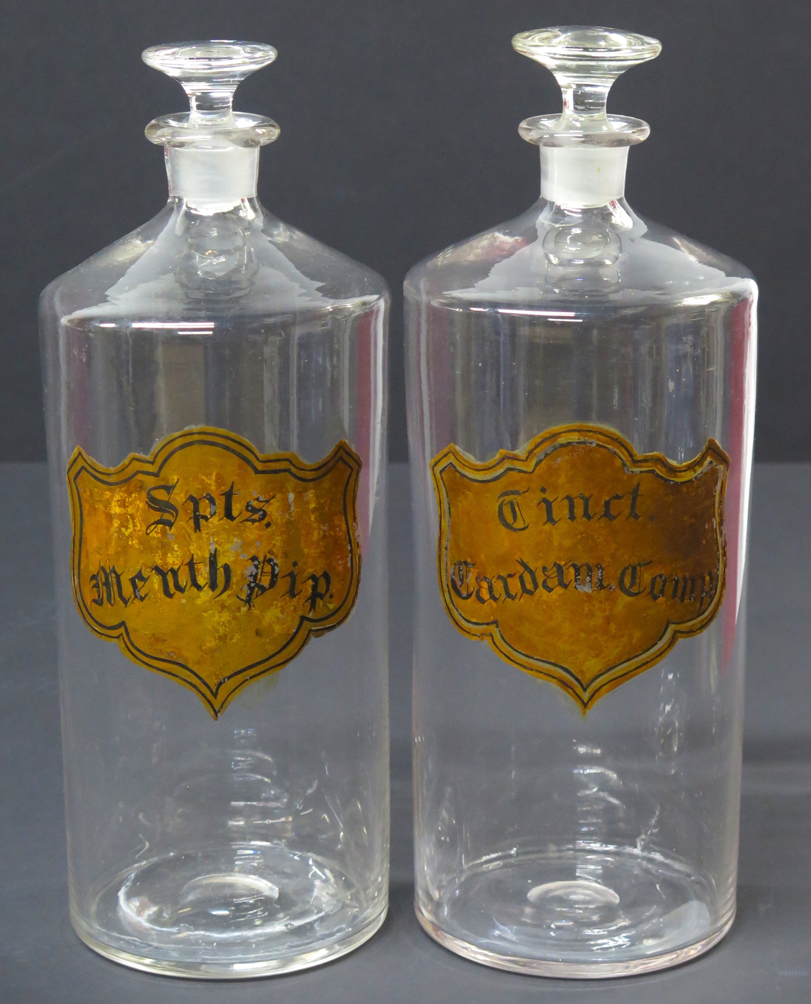 A Large Pair of Apothecary Jars
