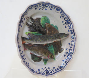 Palissy Plate in the Manner of Léon Brard (French, 1830-1902)