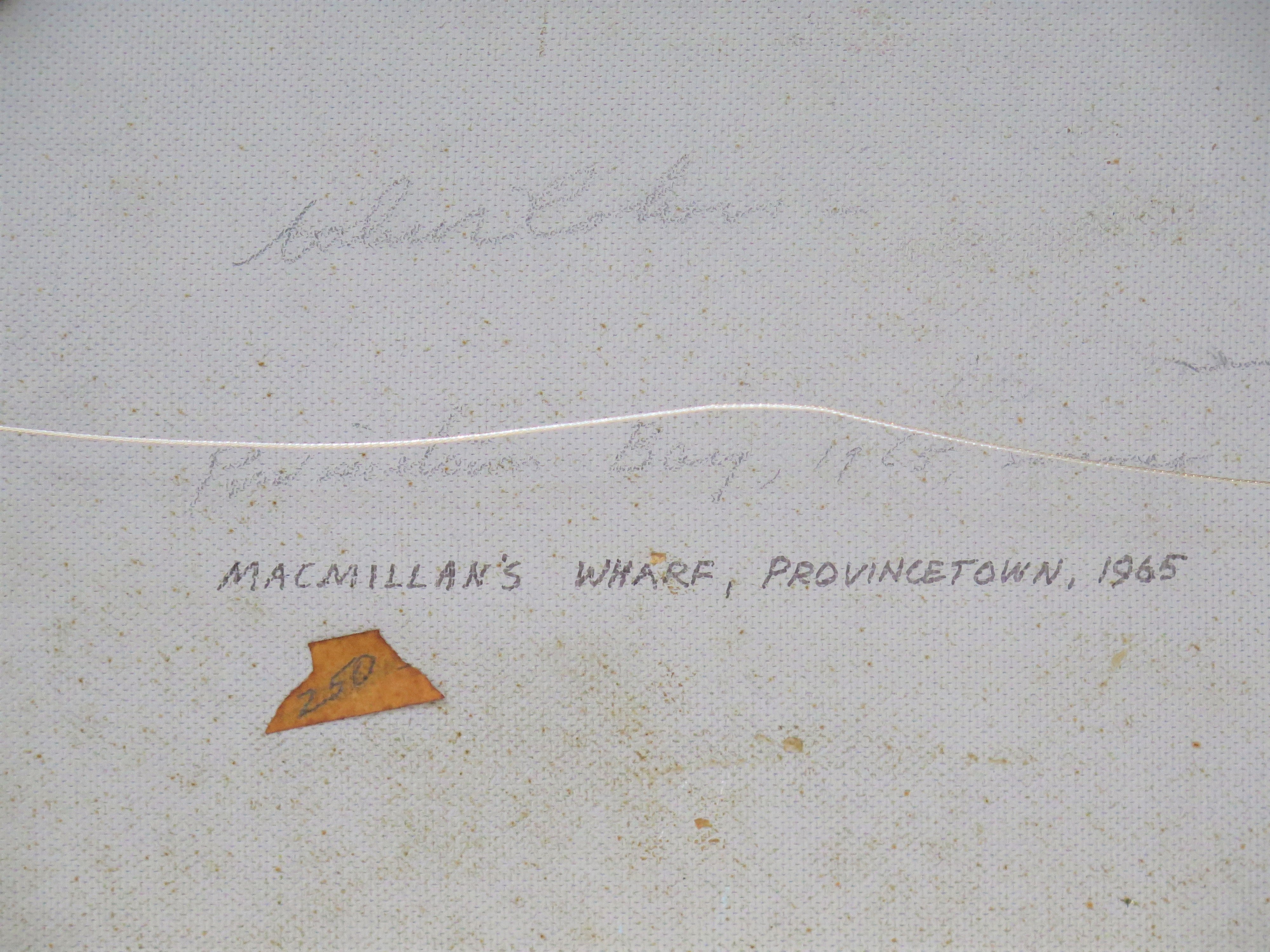 "MacMillan's Wharf, Provincetown", 1965 by Arthur Cohen (American, 1928-2012)