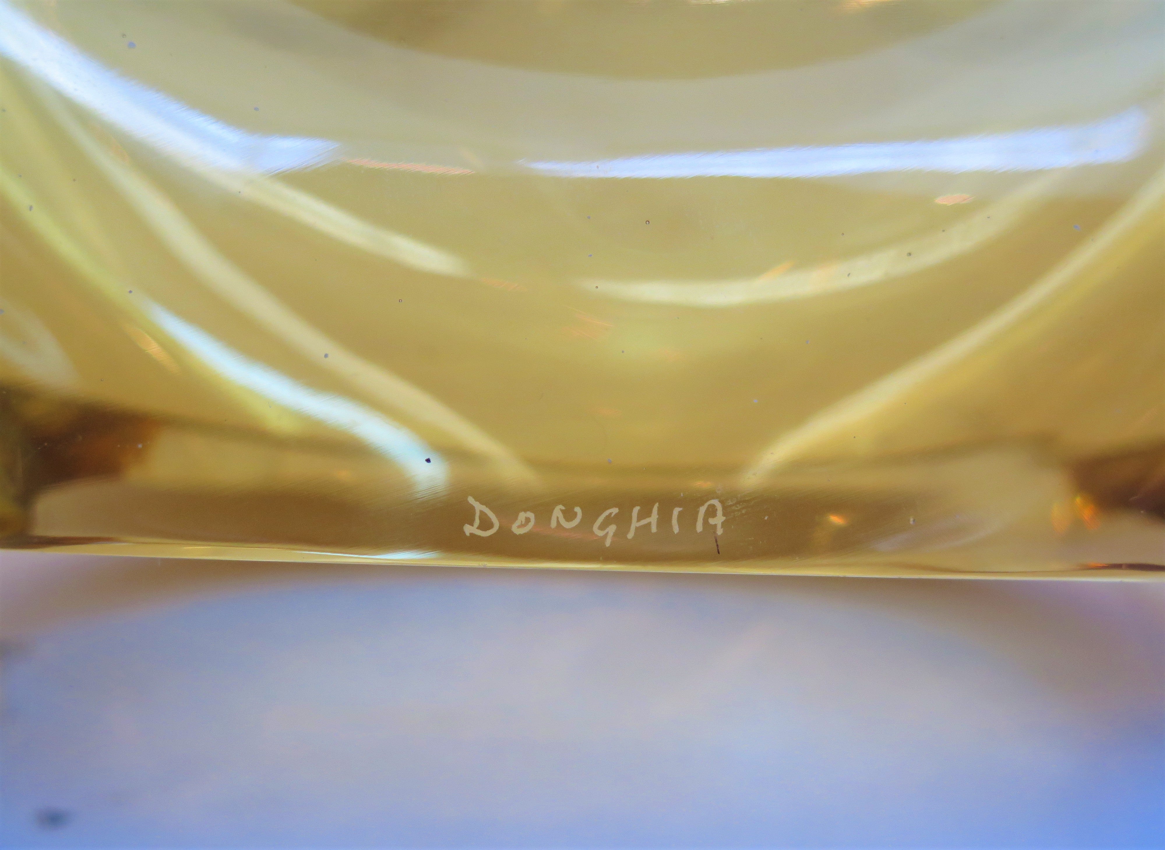 Donghia Venetian Glass "Alba" Table Lamp