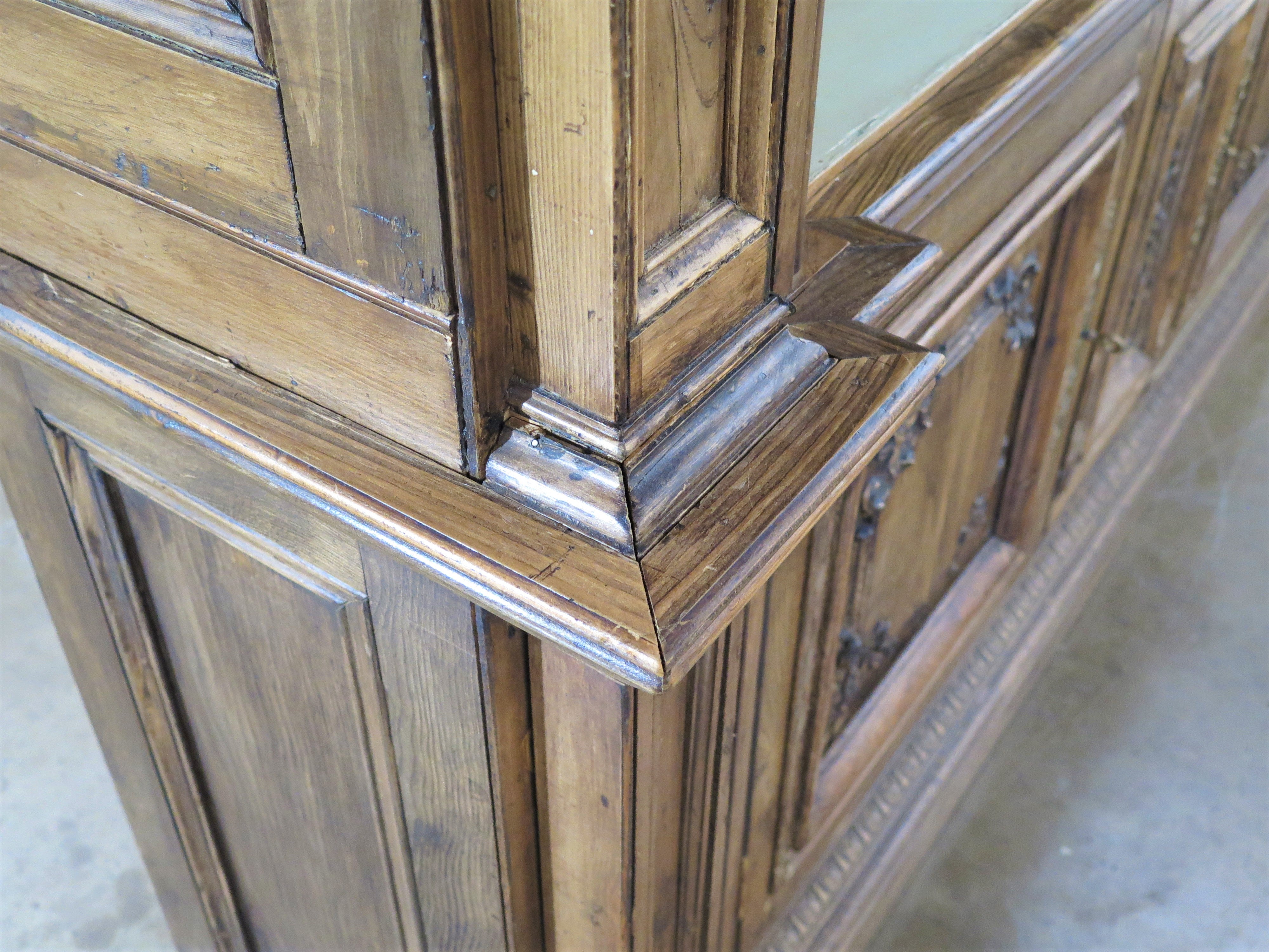 19th Century French Cupboard of Carved Walnut