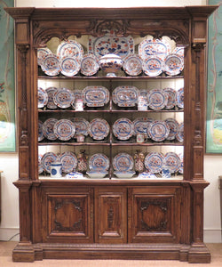 19th Century French Cupboard of Carved Walnut